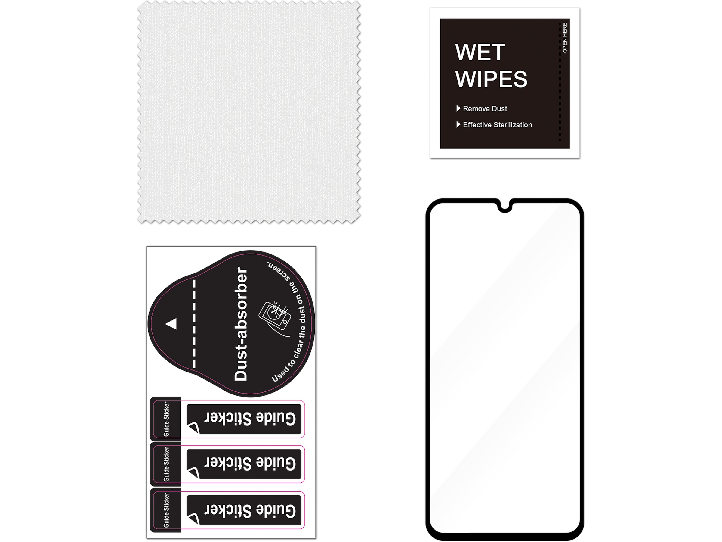 iiglo Samsung Galaxy A25 Skærmbeskytter Skærmbeskyttelse mobiltelefon