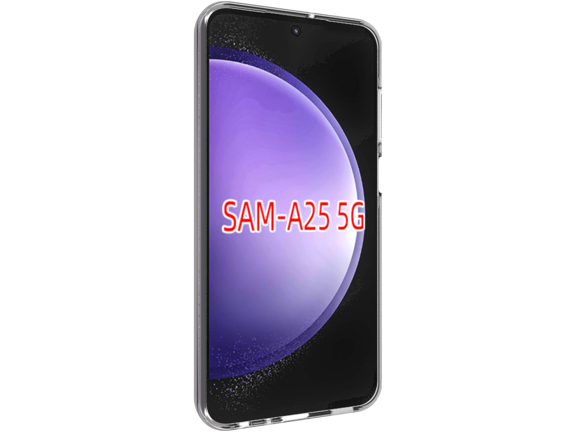 iiglo Samsung Galaxy A25 Silikonecover (transparent) Mobilcover