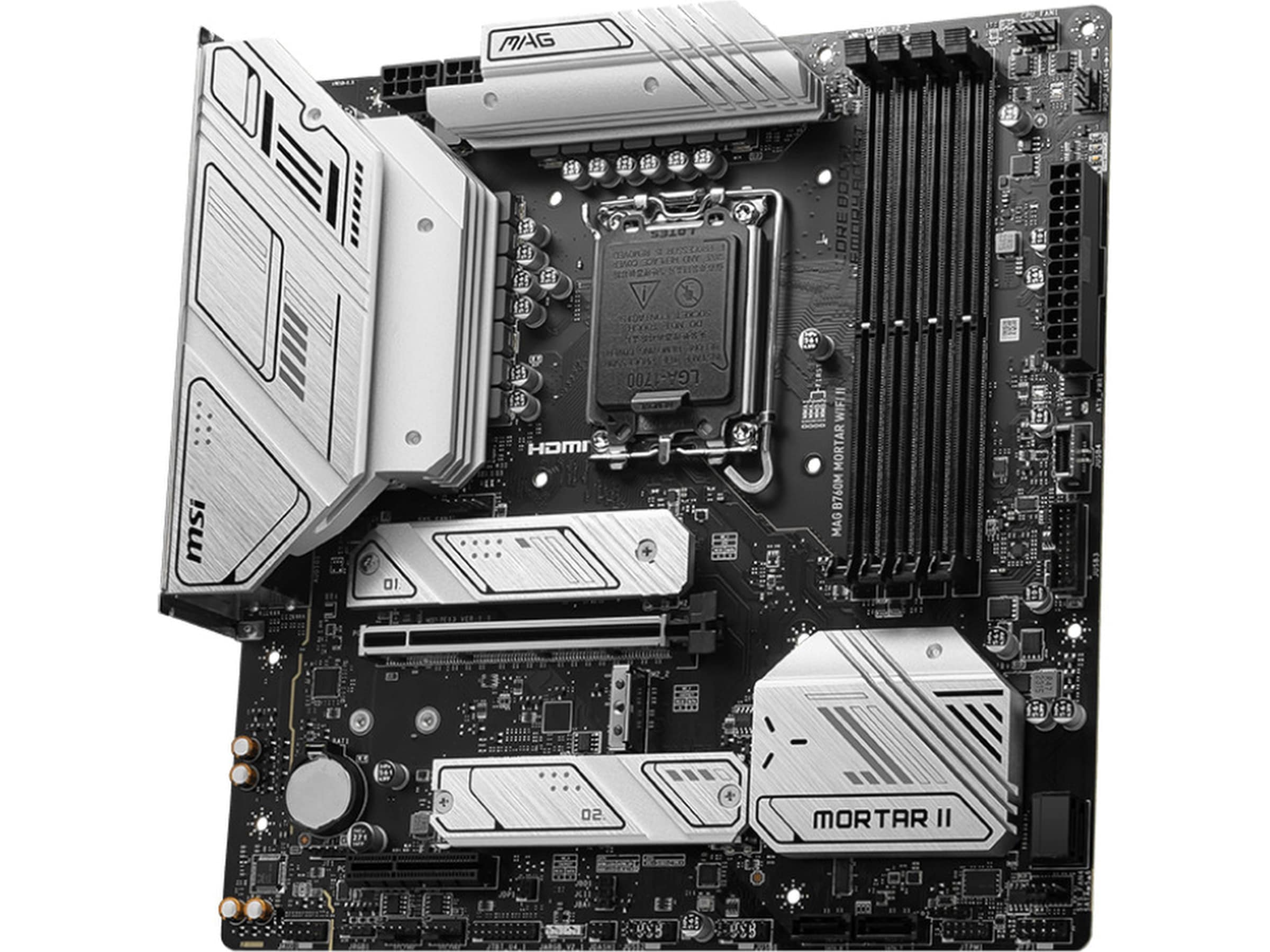 MAG B760M MORTAR WIFI II Bundkort Intel Socket