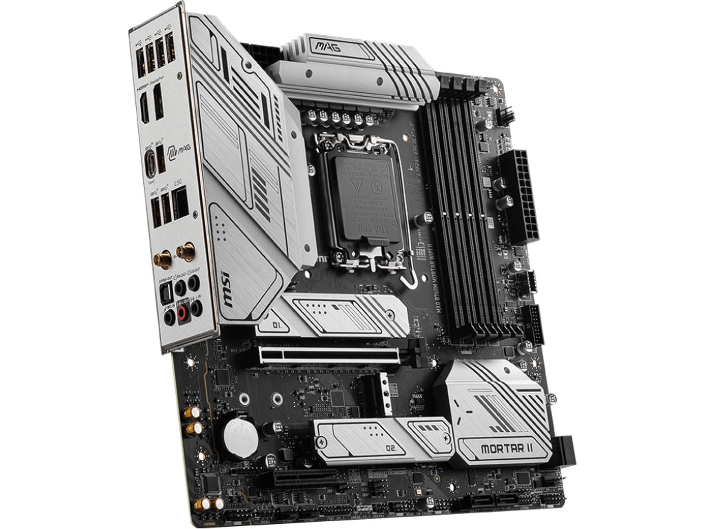 MAG B760M MORTAR WIFI II Bundkort Intel Socket