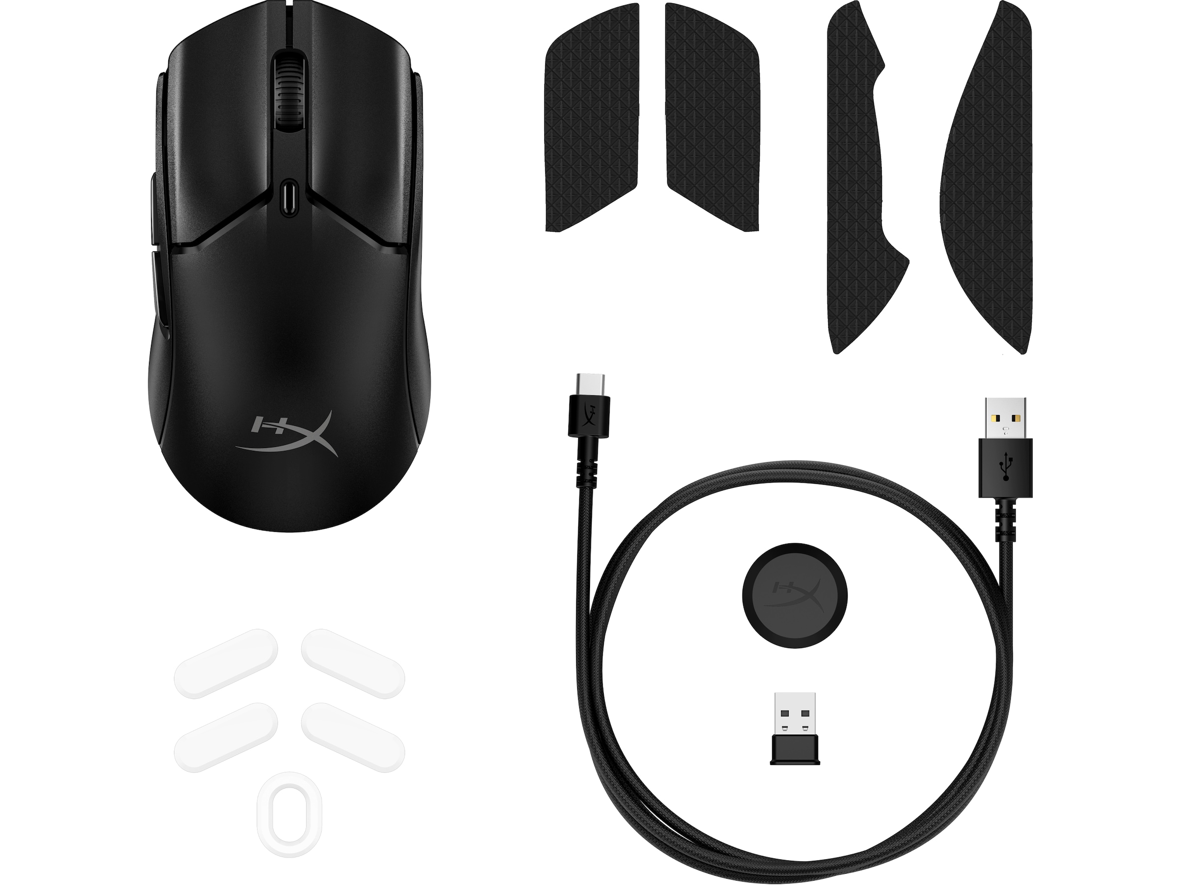 HyperX Pulsefire Haste 2 Mini trådløs gamingmus (sort) Gamingmus