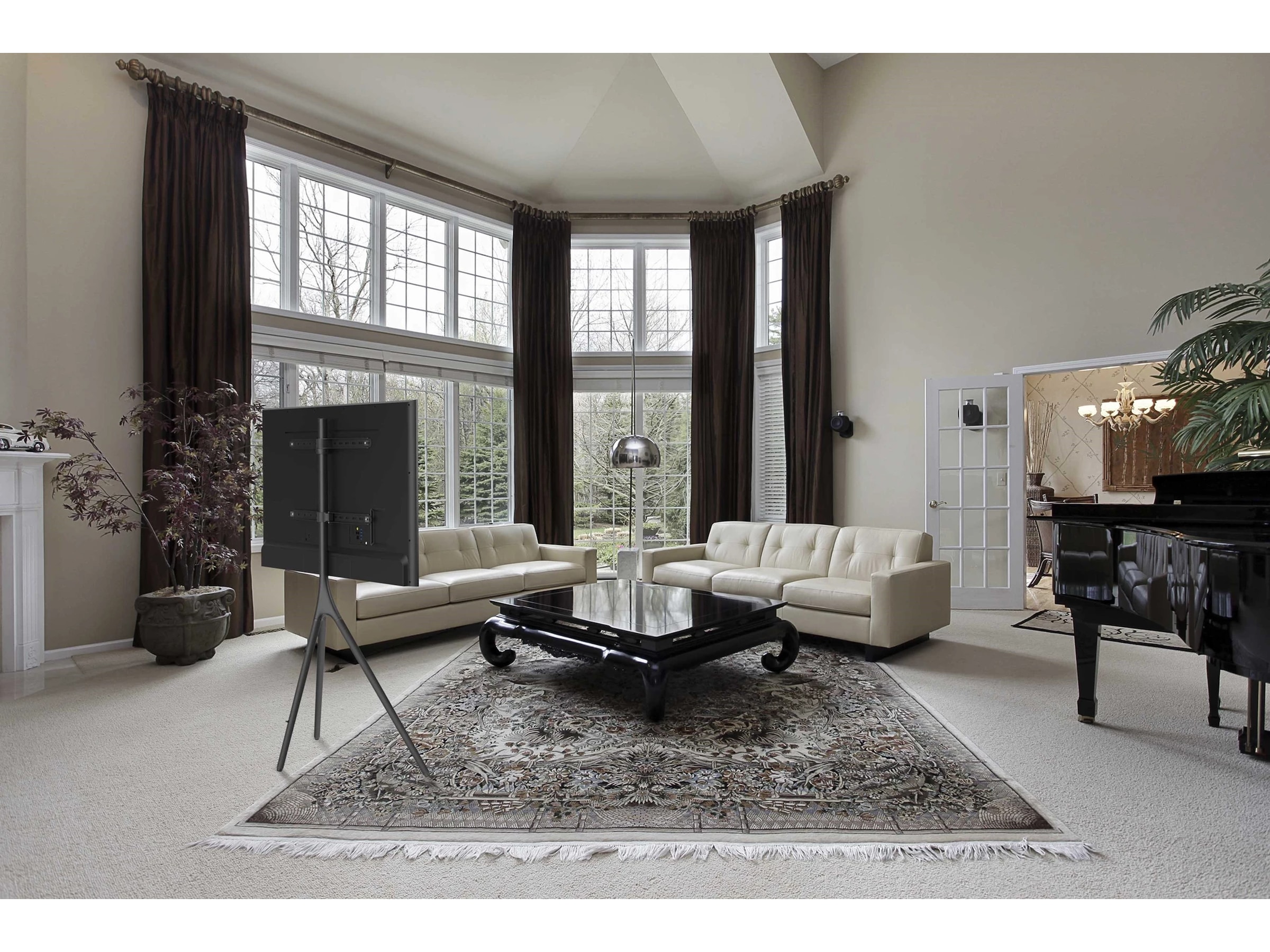 Andersson ATS gulvstativ TV 32-65" (sort) TV-ophæng & stativ