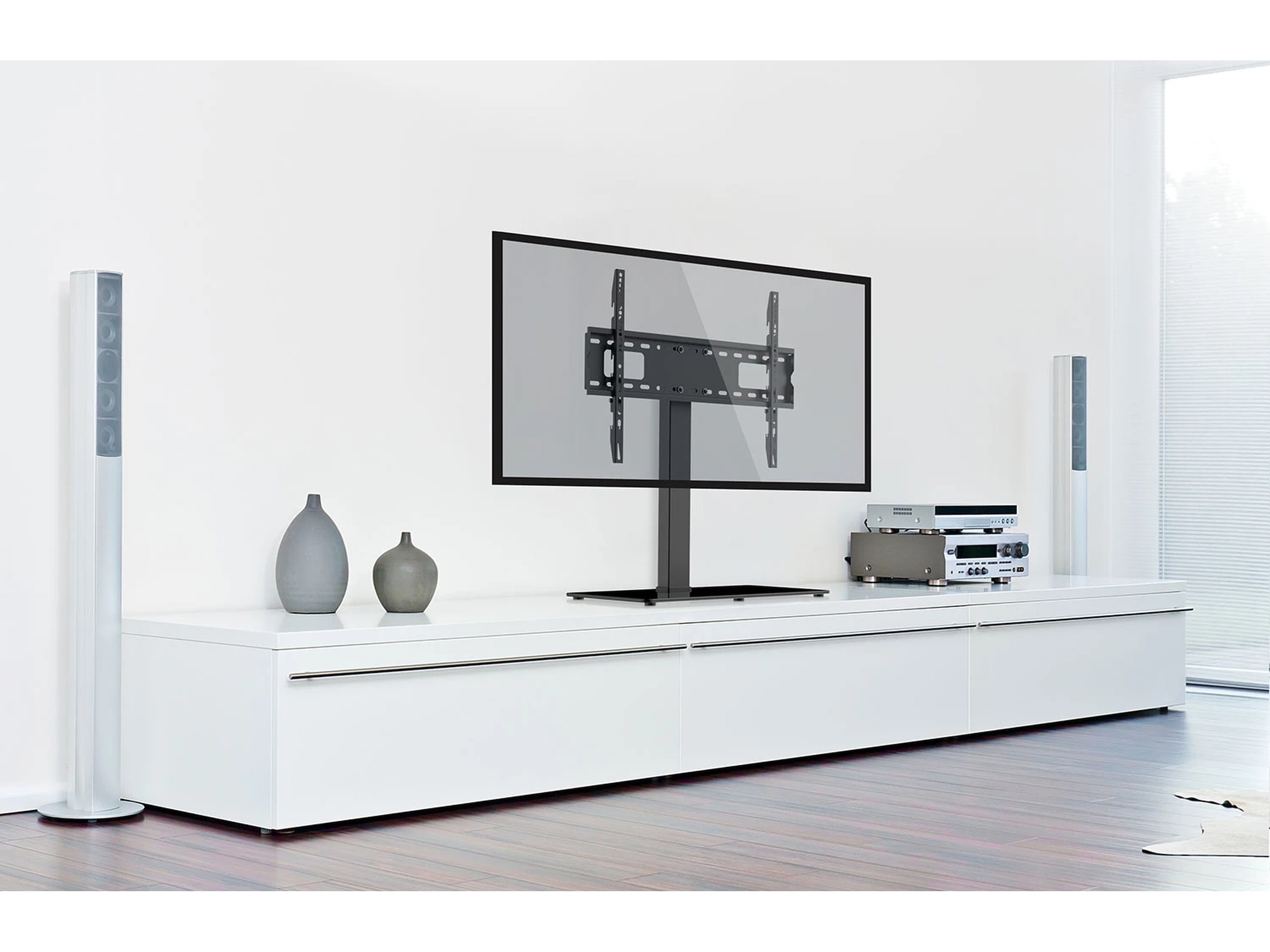 Andersson BHM 2.4 bordstativ TV med glasplade TV-ophæng & stativ