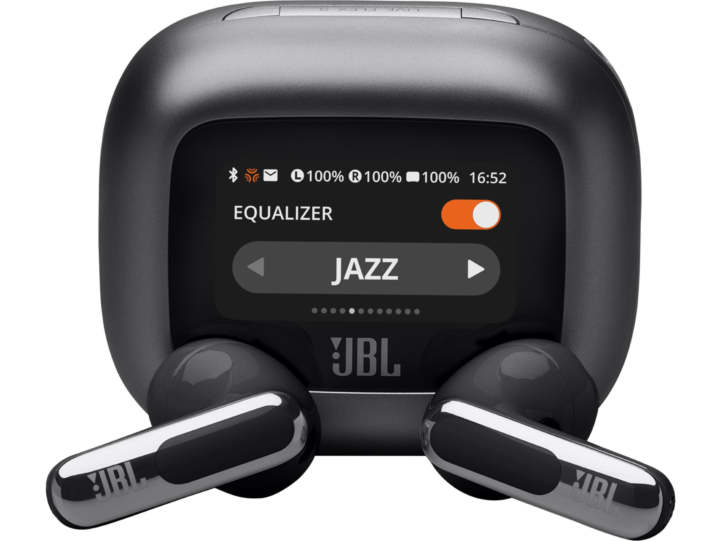 JBL LIVE FLEX 3 Trådløse Høretelefoner, Earbuds (Sort) In-ear høretelefoner