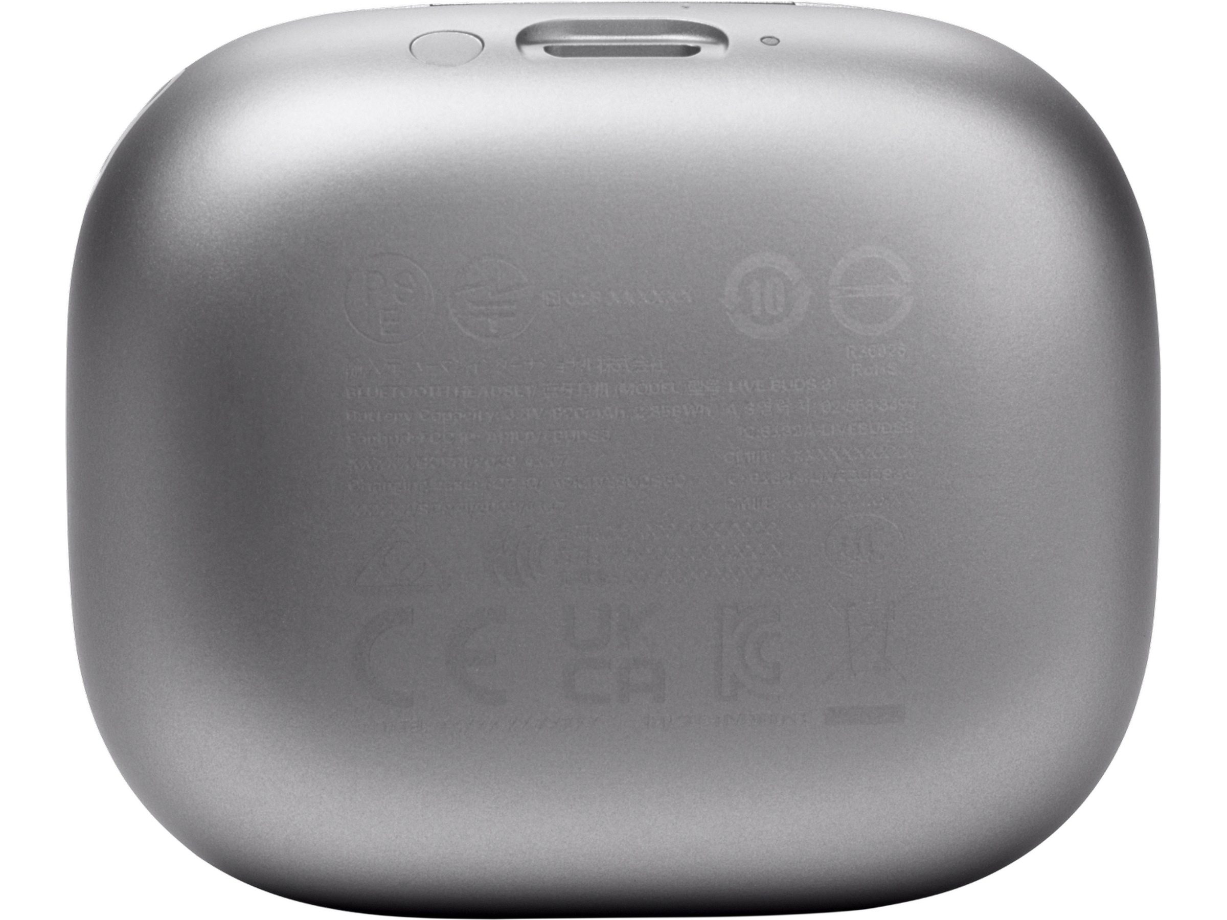 JBL LIVE Buds 3 Trådløse Høretelefoner, Earbuds (Sølv) In-ear høretelefoner