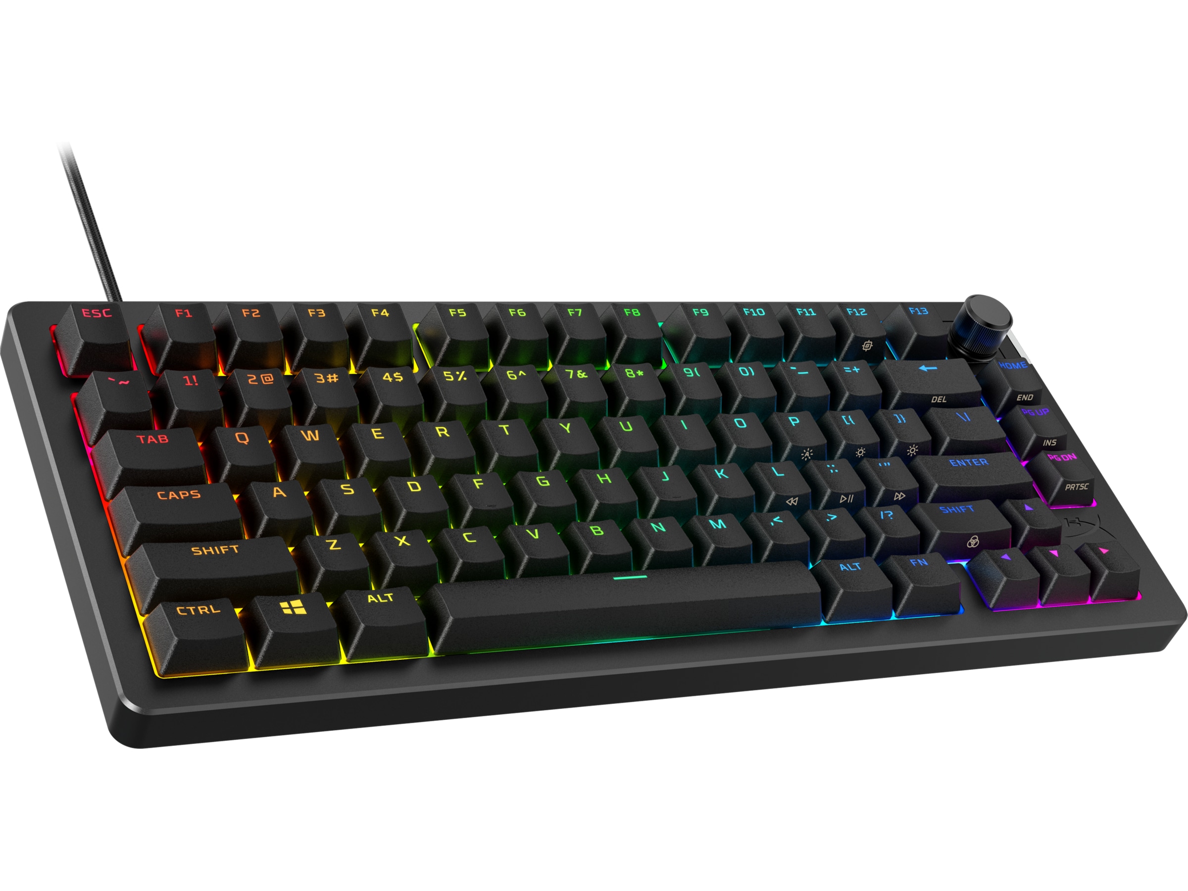HyperX Alloy Rise 75 gamingtastatur (sort) Gamingkeyboard