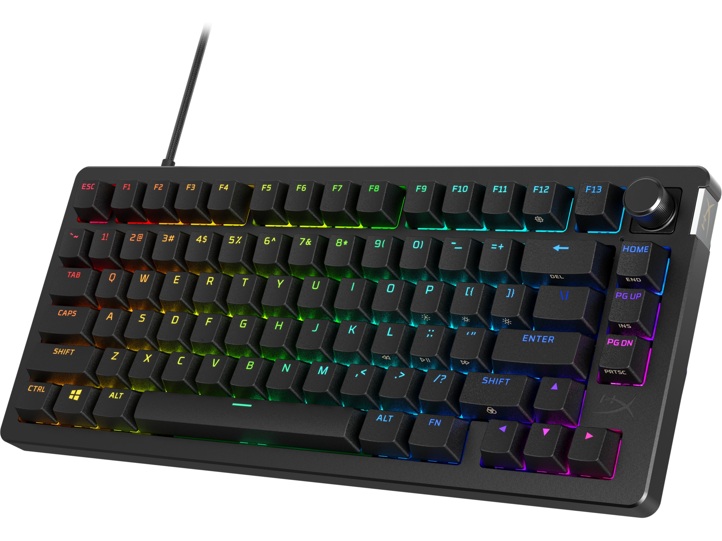 HyperX Alloy Rise 75 gamingtastatur (sort) Gamingkeyboard