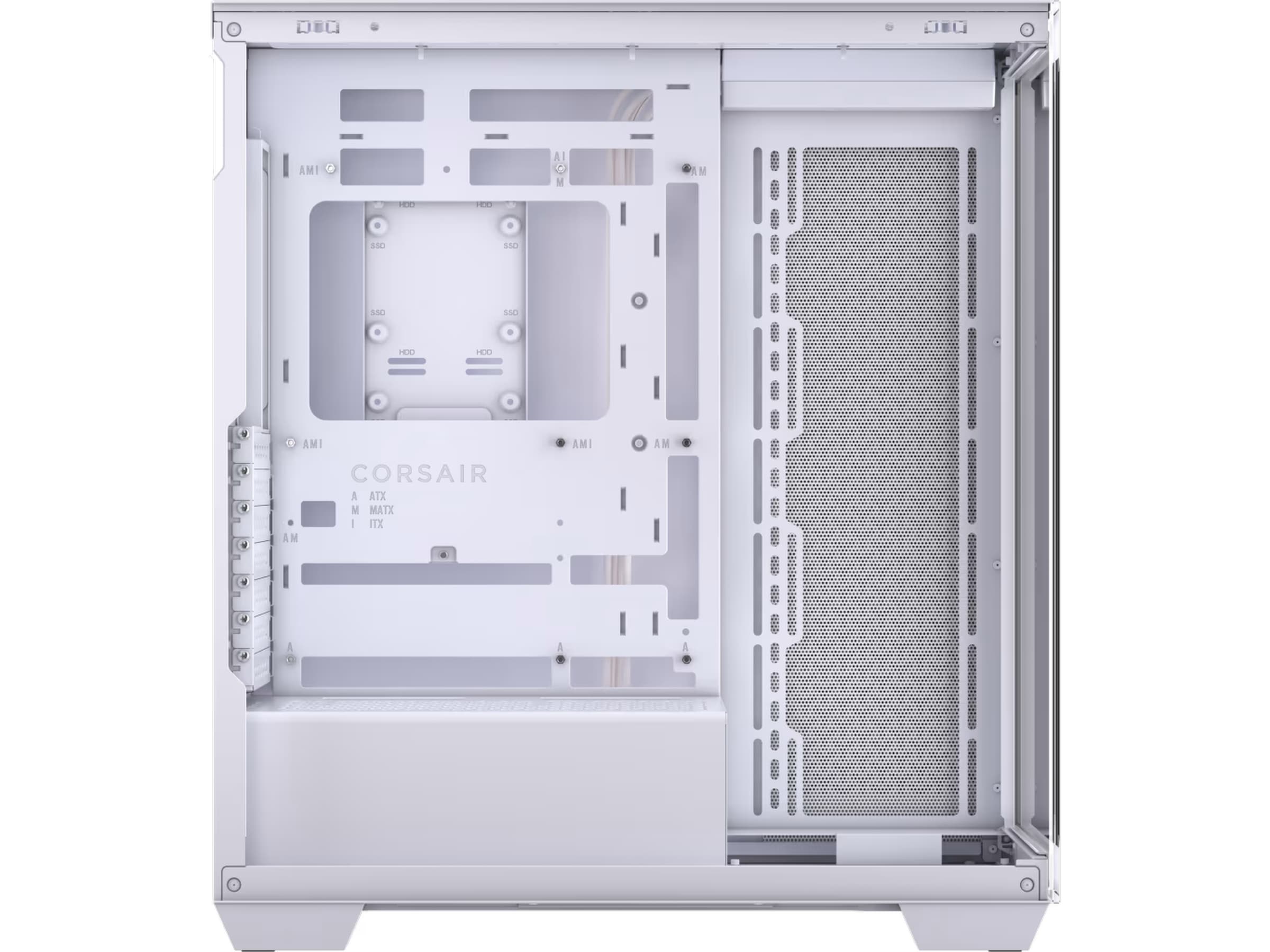 Corsair 3500X Tempered Glass Mid-Tower (hvidt) Midi Tower