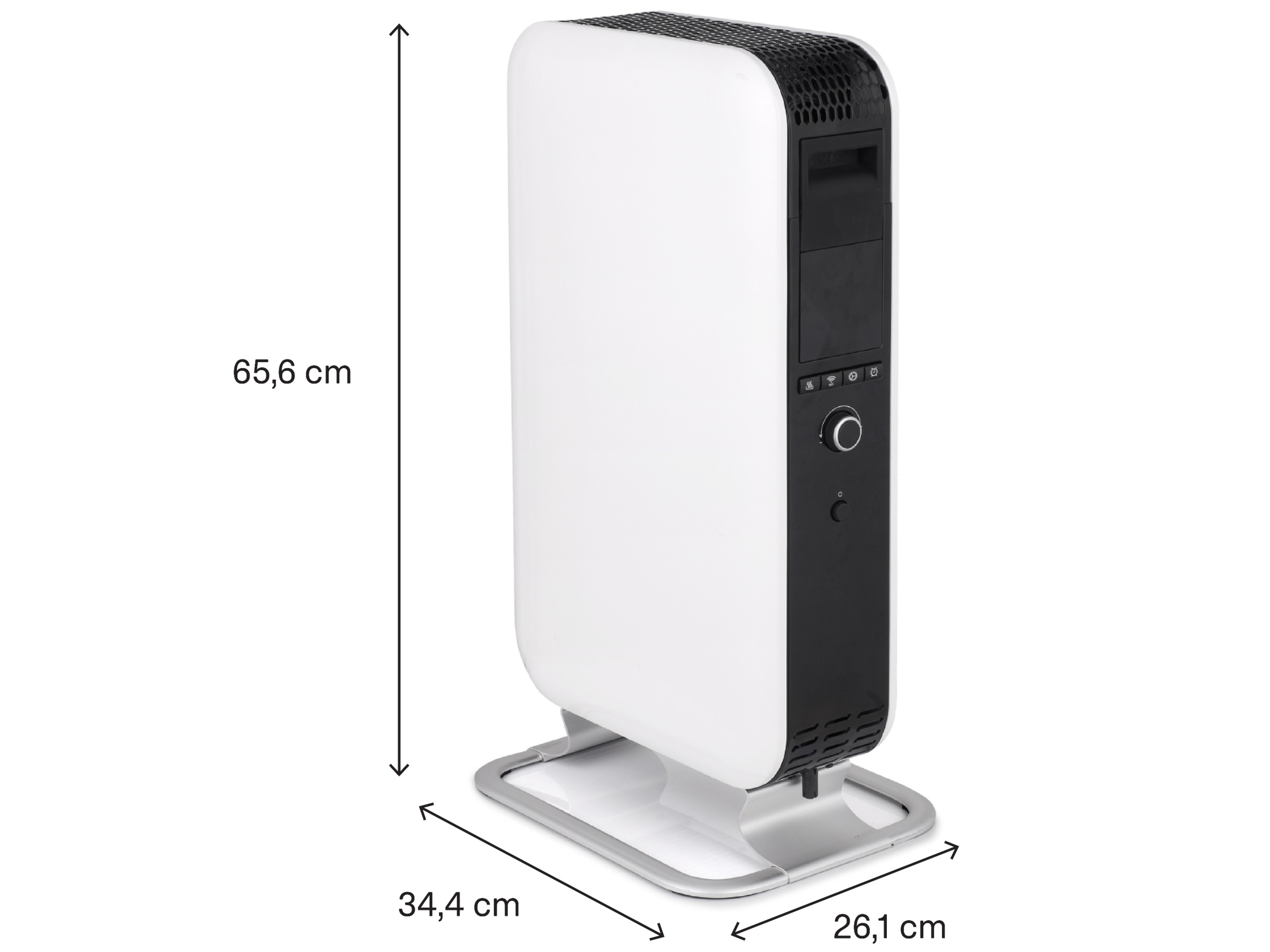 Mill Gentle Air WiFi olieovn 1500W(hvid) Radiatorer