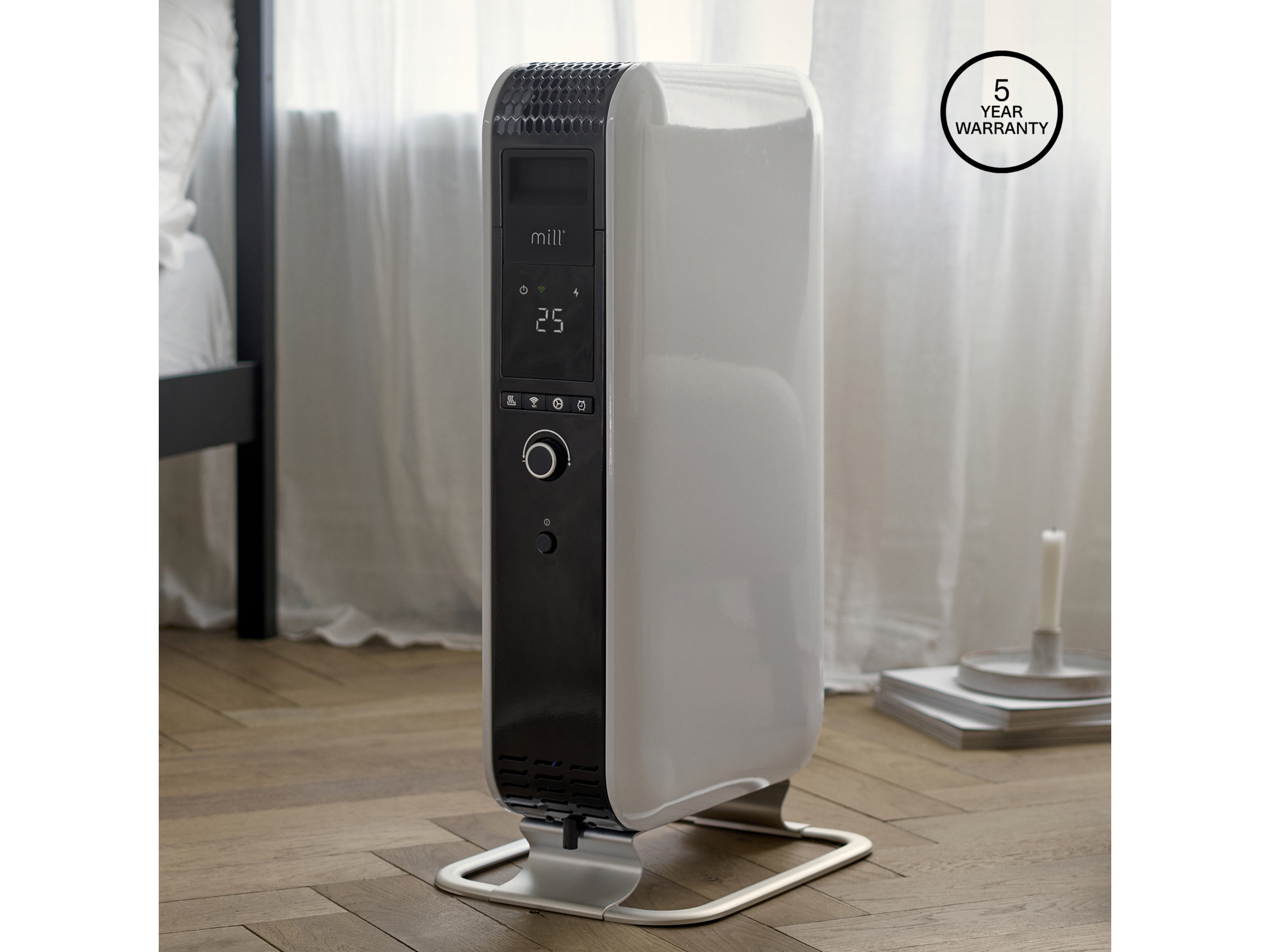 Mill Gentle Air WiFi olieovn 1500W(hvid) Radiatorer
