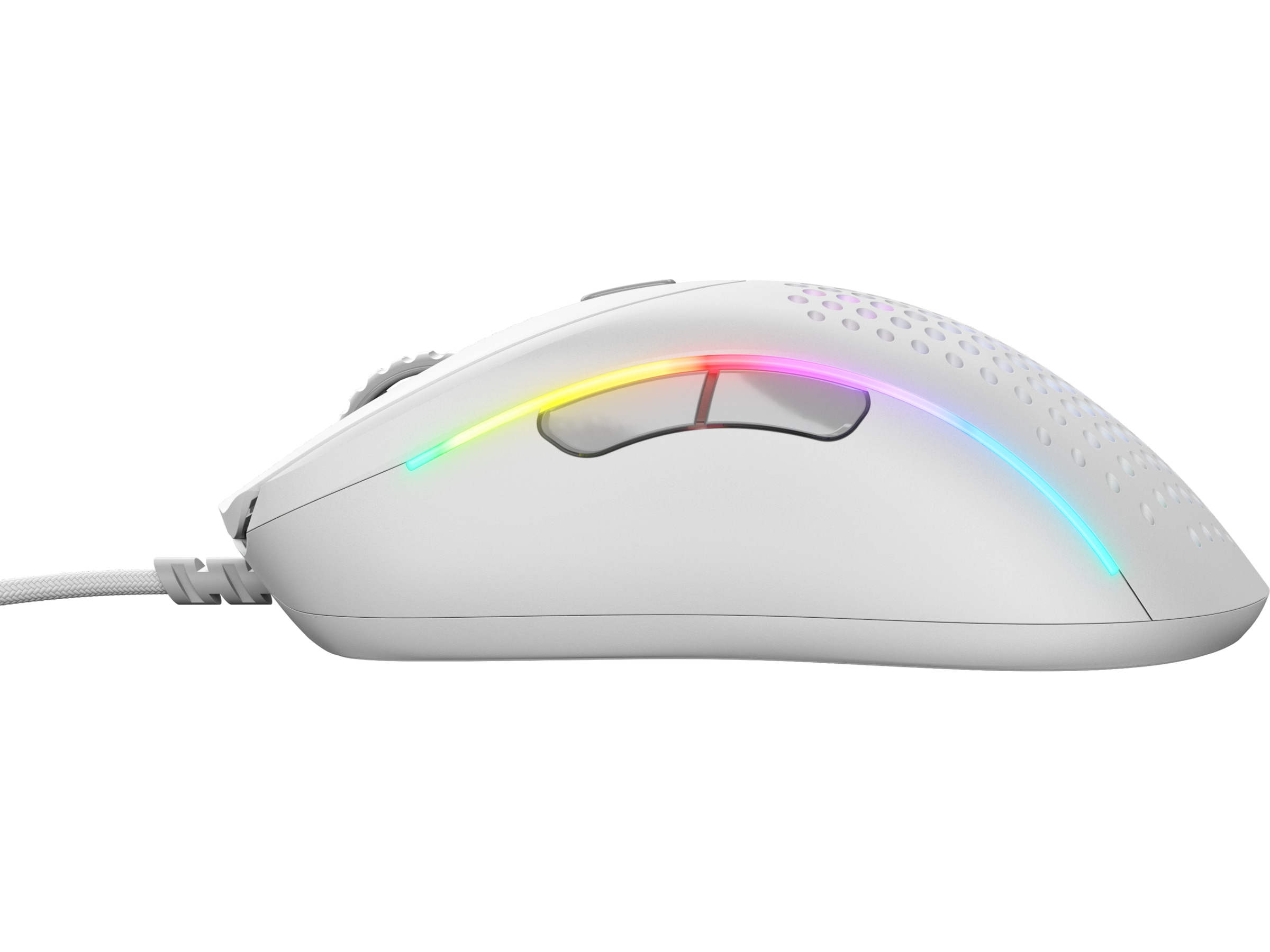 Glorious Model D 2 Gamingmus (hvidt) Gamingmus