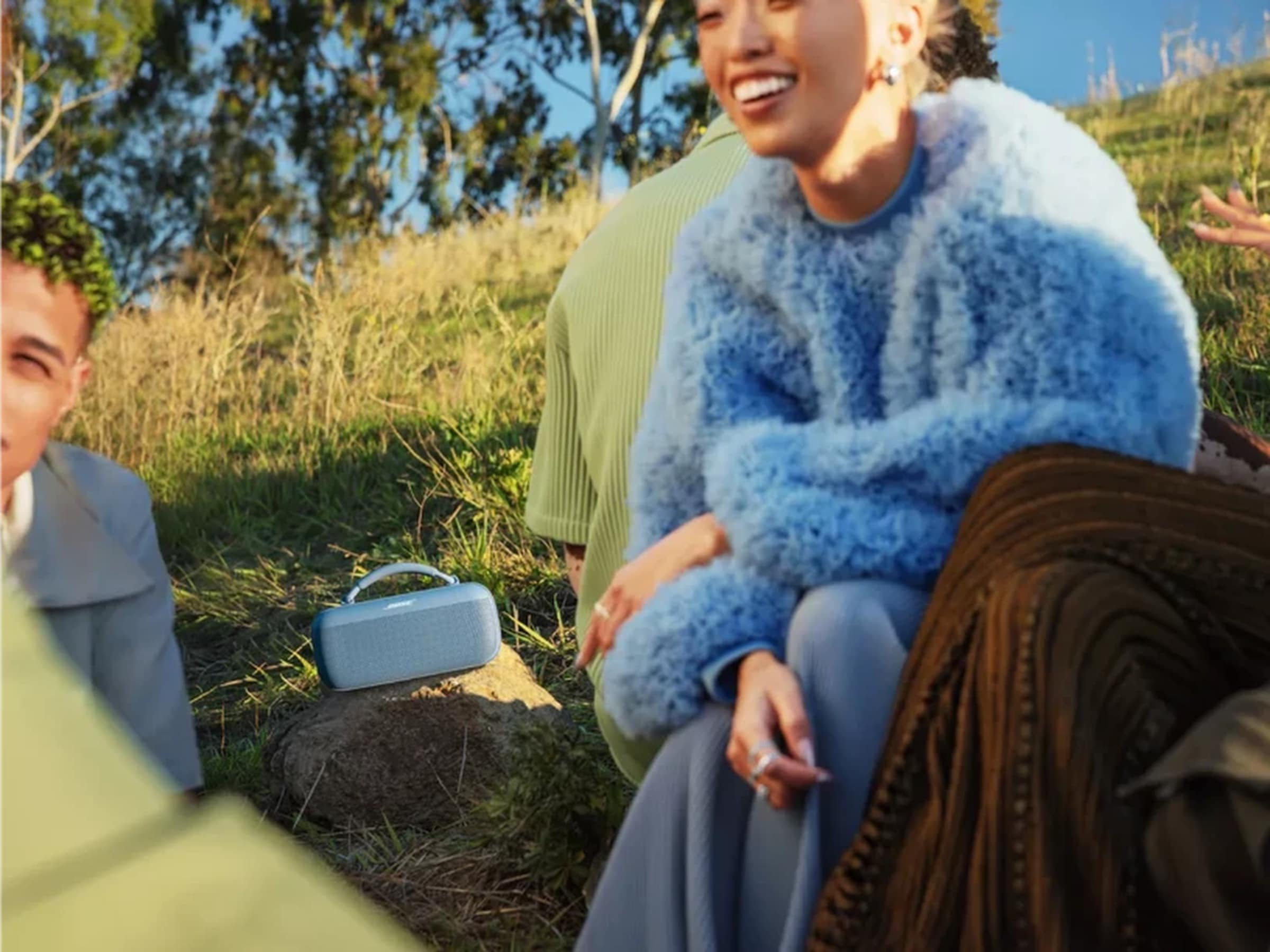 Bose SoundLink Max transportabel højttaler (blå) Trådløs / Bluetooth højttaler