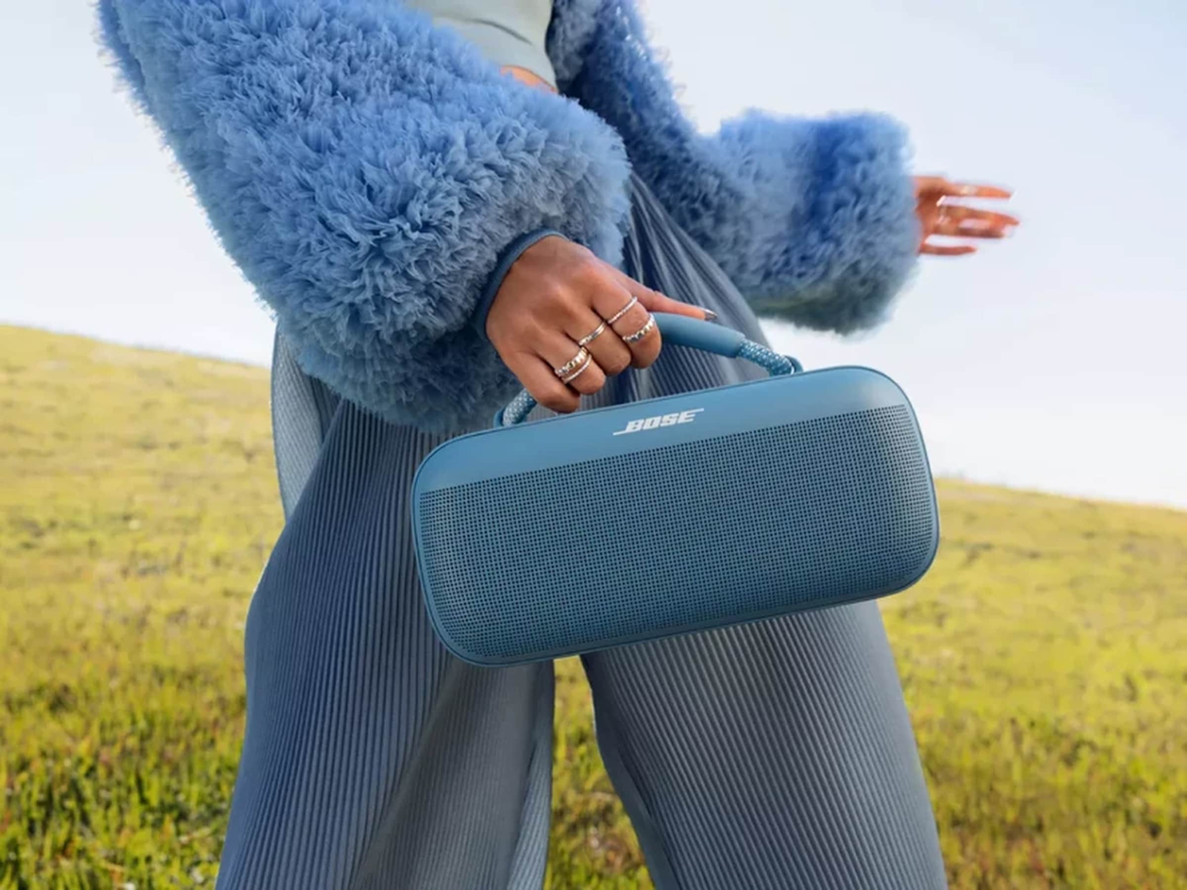 Bose SoundLink Max transportabel højttaler (blå) Trådløs / Bluetooth højttaler