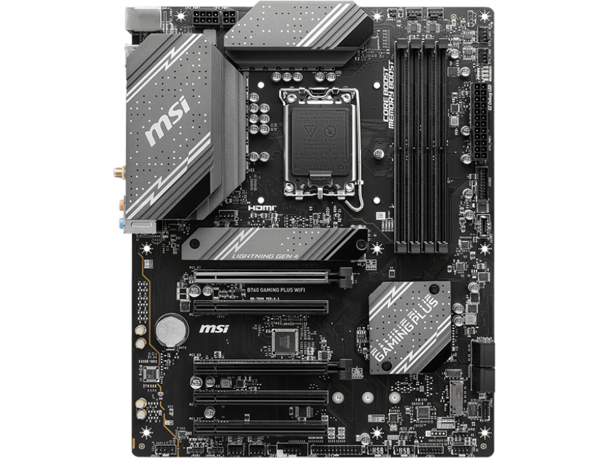 MSI B760 Gaming Plus WiFi Bundkort Intel Socket