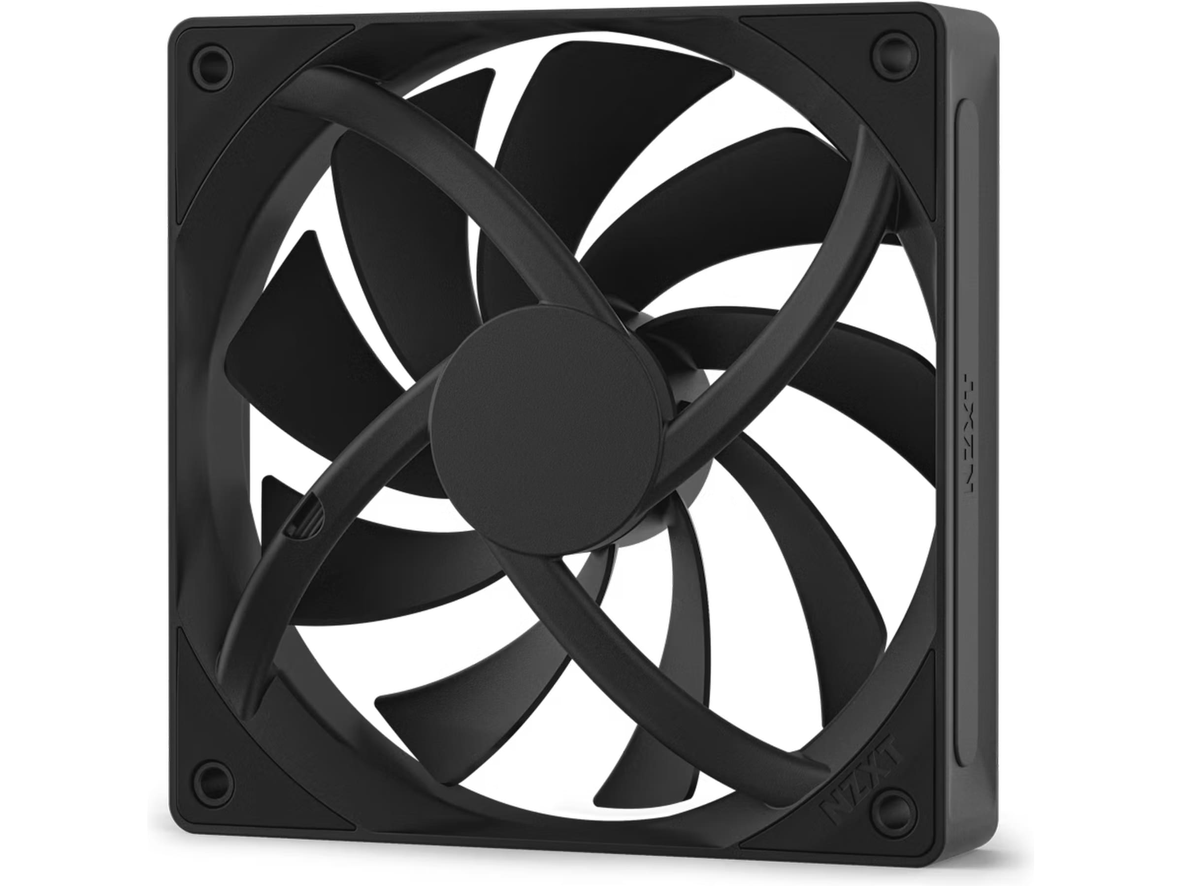 NZXT F120Q Quiet Airflow Ventilator (sort) Blæsere