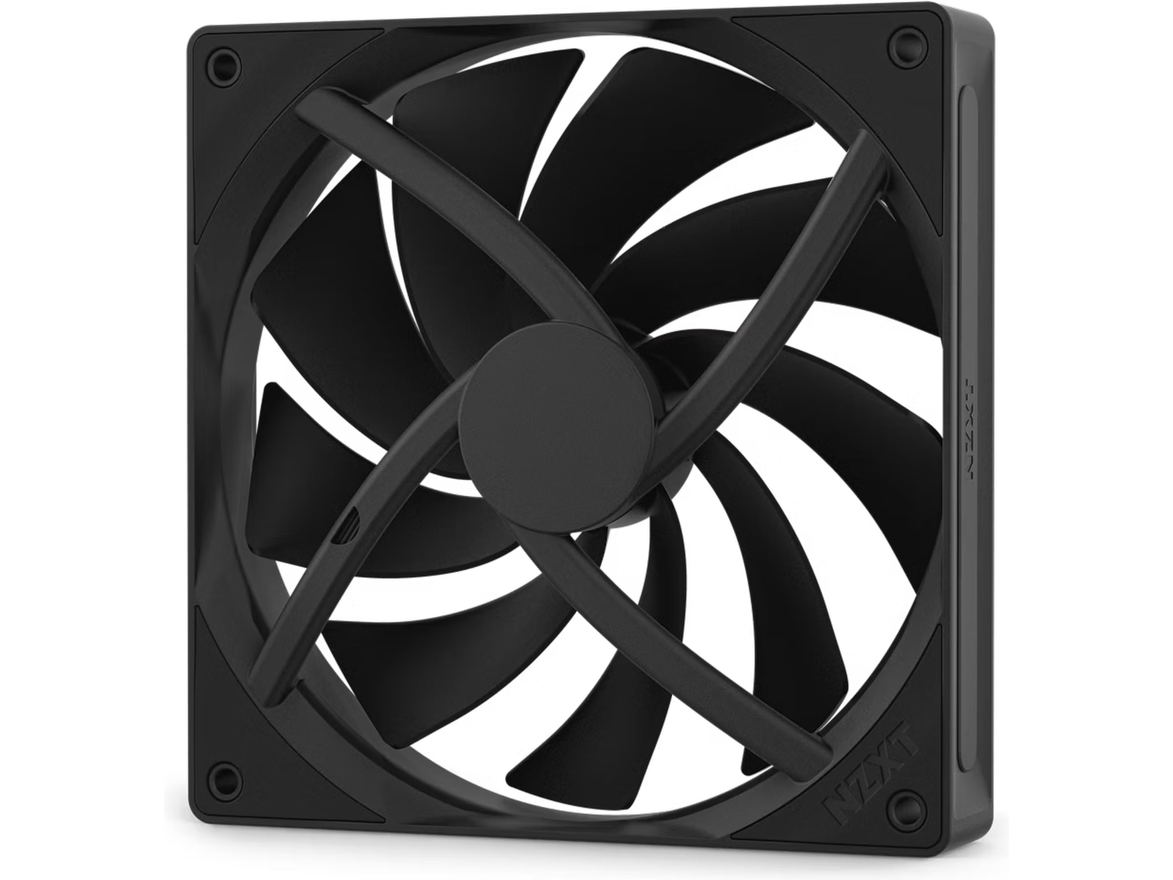 NZXT F140Q Quiet Airflow Ventilator (sort) Blæsere