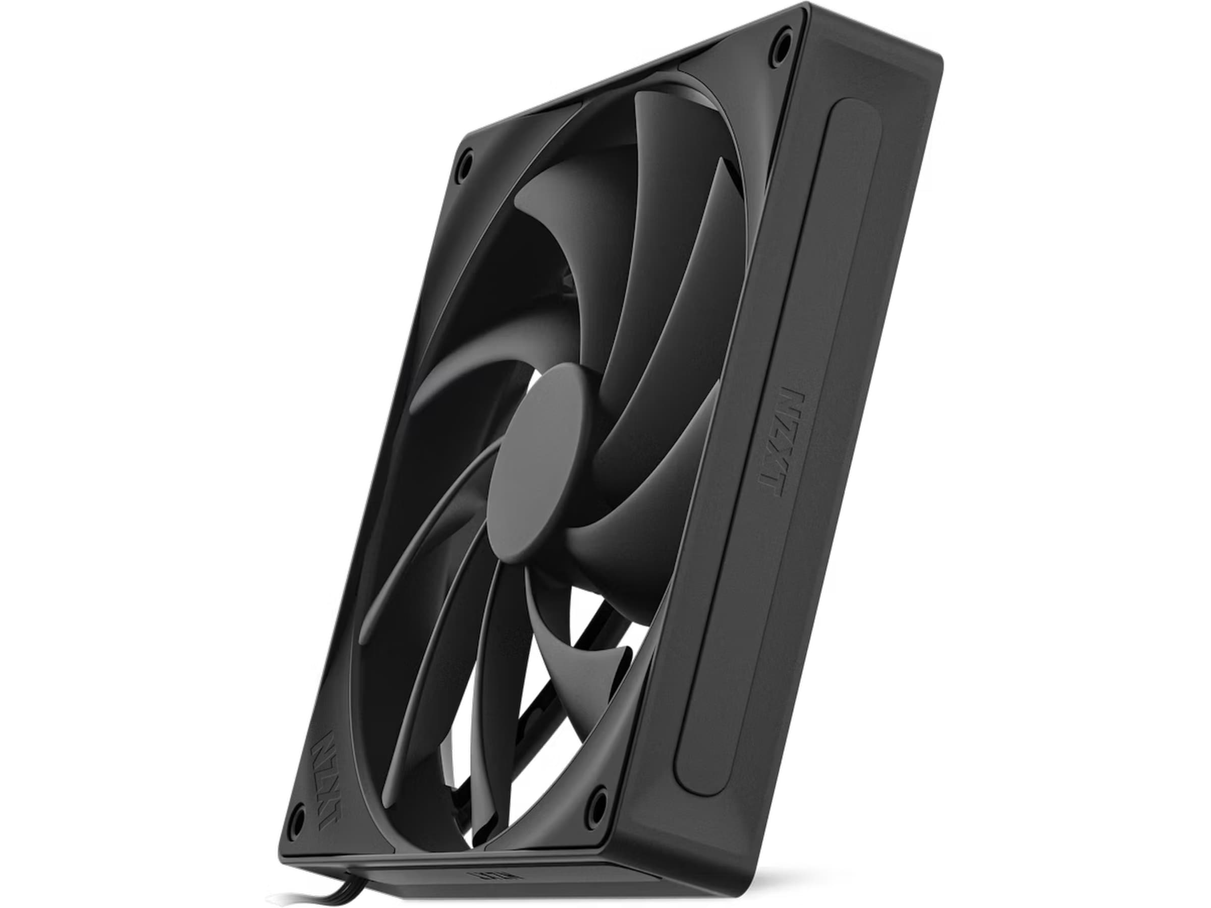 NZXT F140Q Quiet Airflow Ventilator (sort) Blæsere