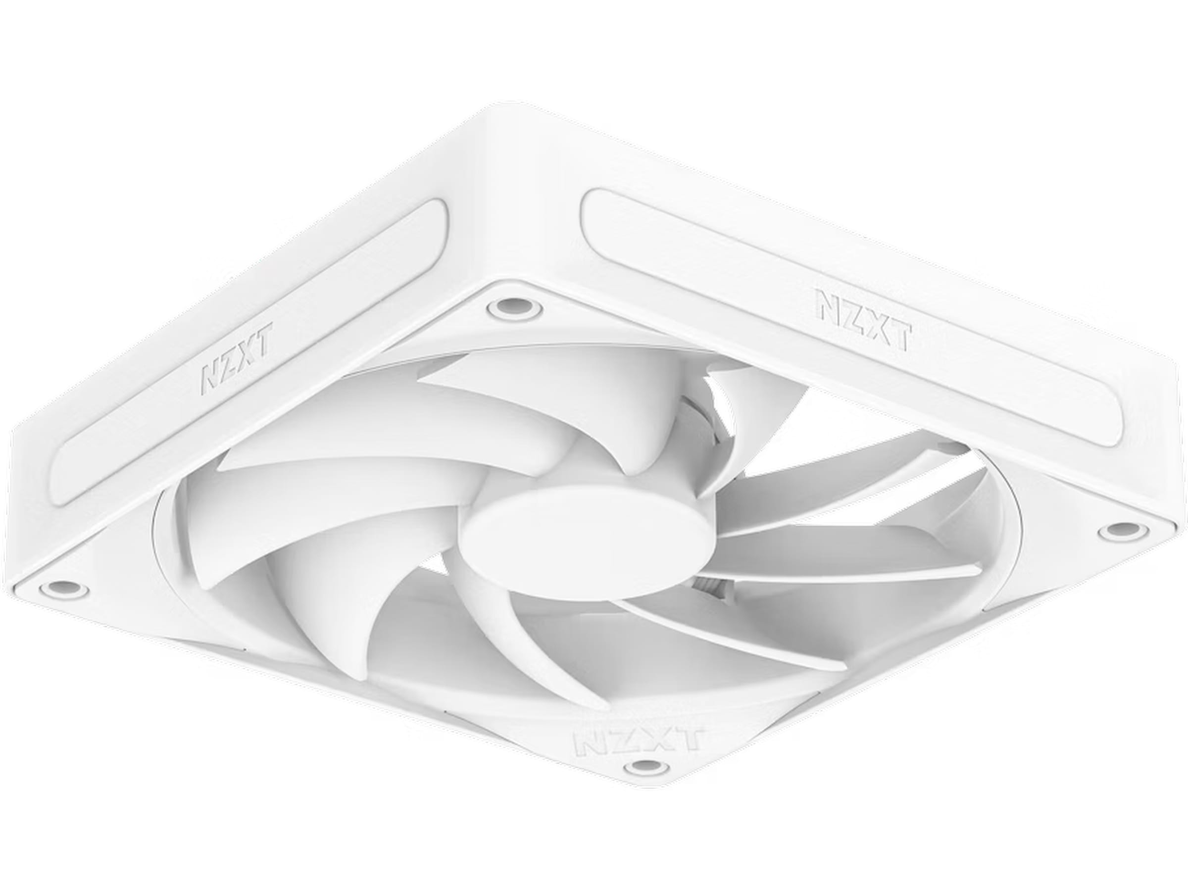 NZXT F120Q Quiet Airflow Ventilator (hvidt) Blæsere