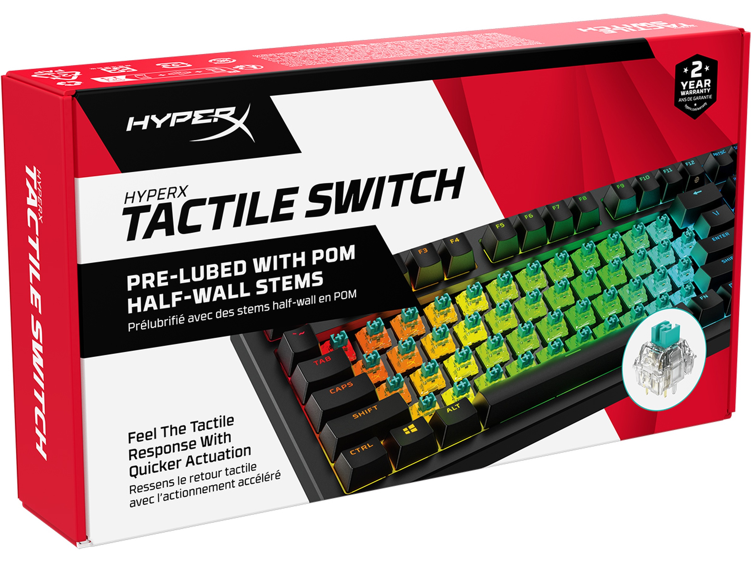 HyperX Tactile Switch Tilbehør til gaming tastatur og mus