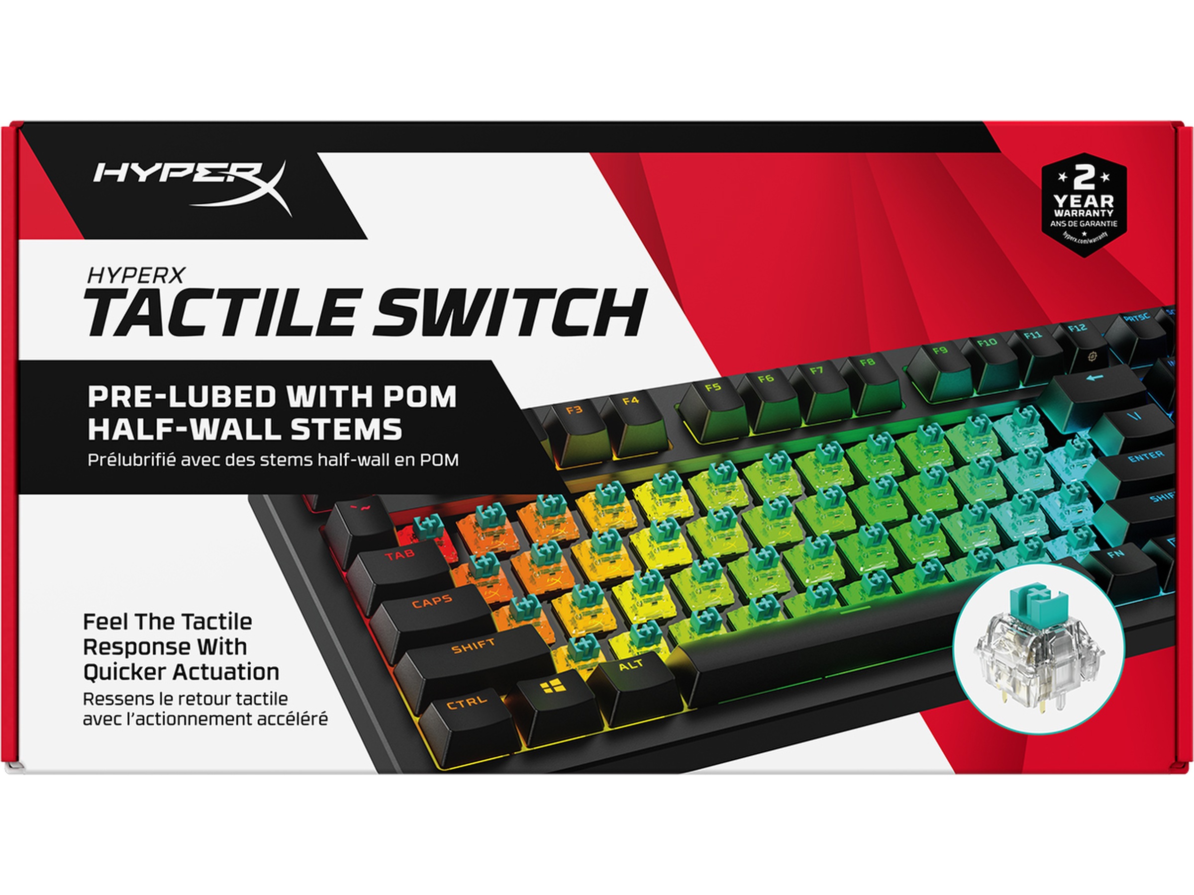 HyperX Tactile Switch Tilbehør til gaming tastatur og mus