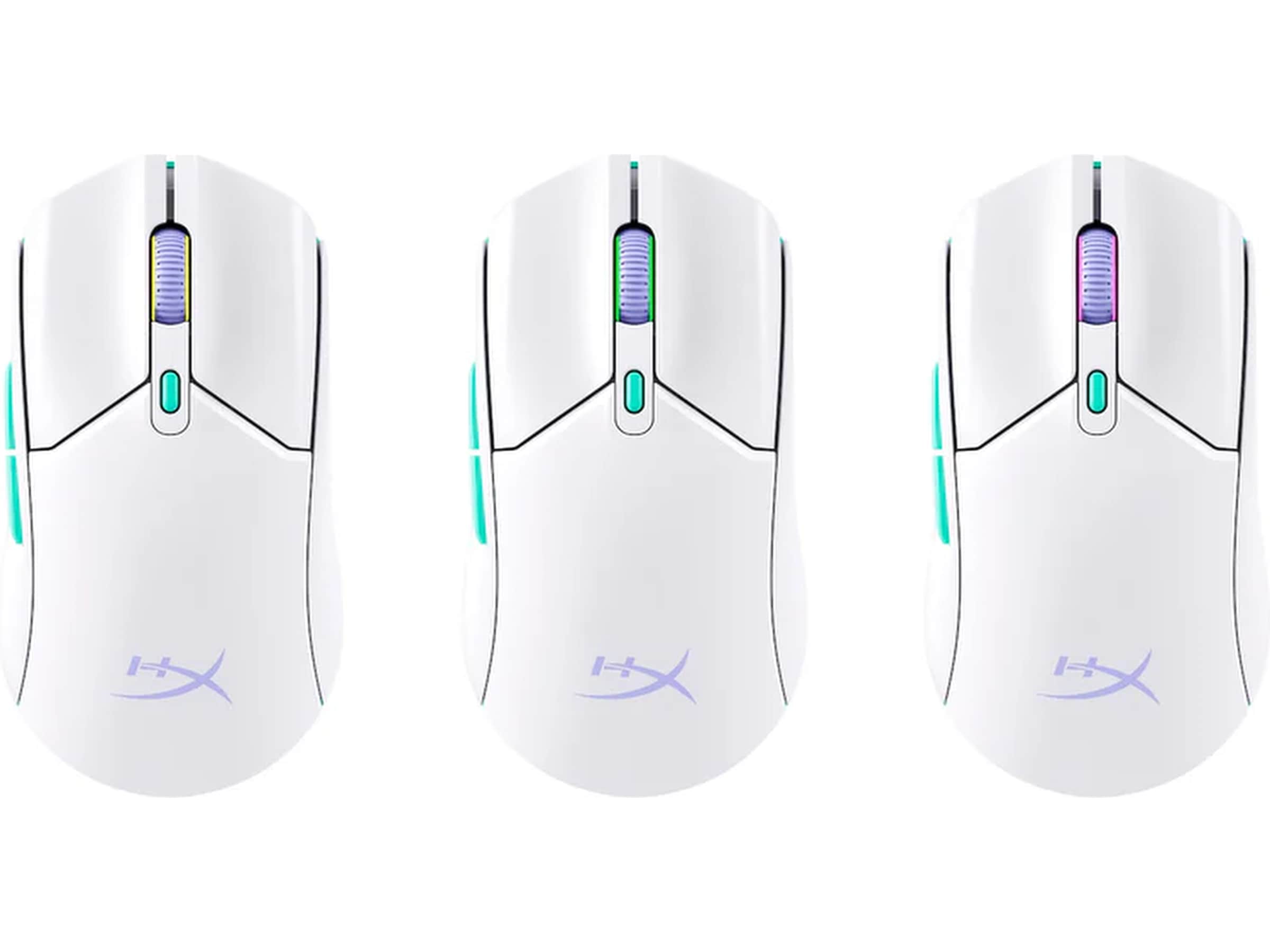 HyperX Pulsefire Haste 2 Core Trådløs Gamingmus (hvidt) Gamingmus