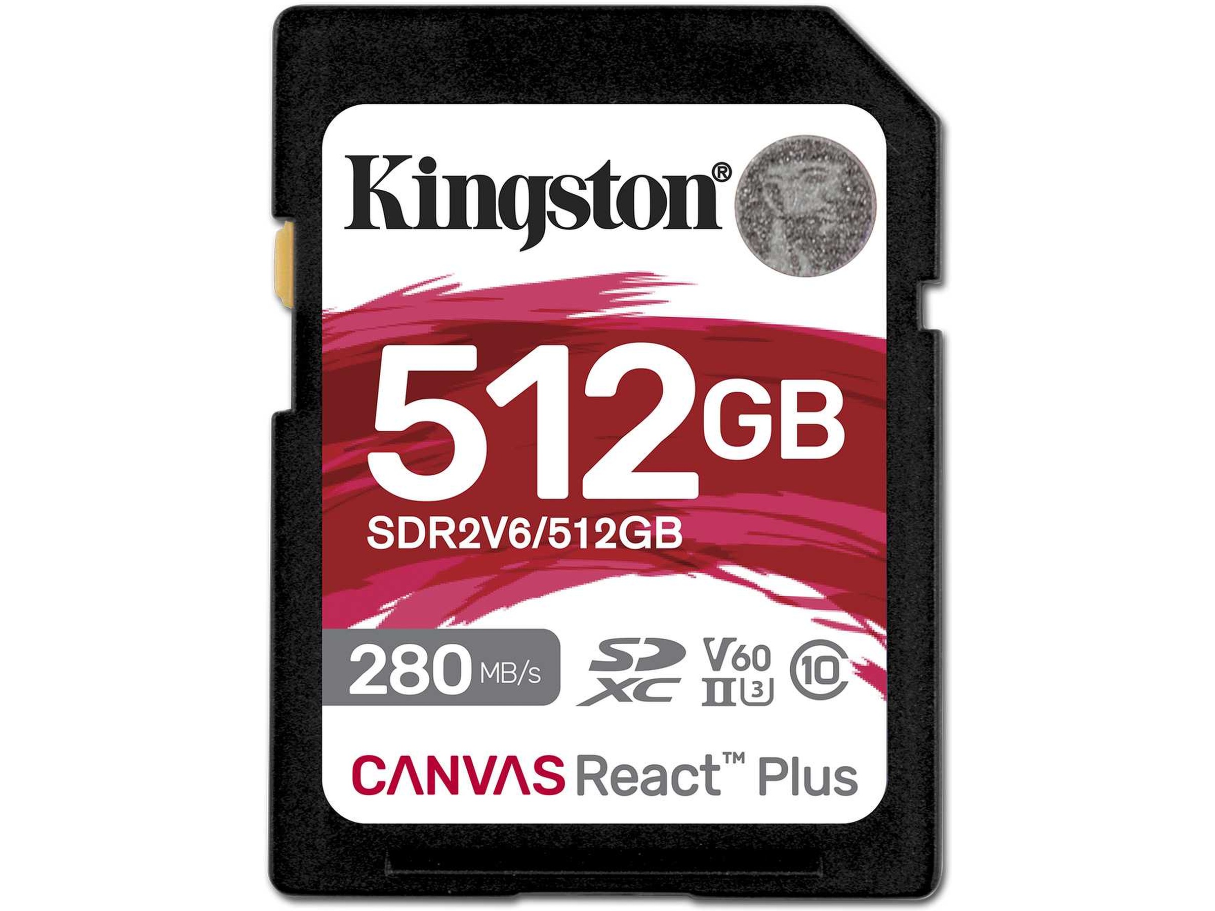 Kingston Canvas React Plus V60 512GB Flash-hukommelse