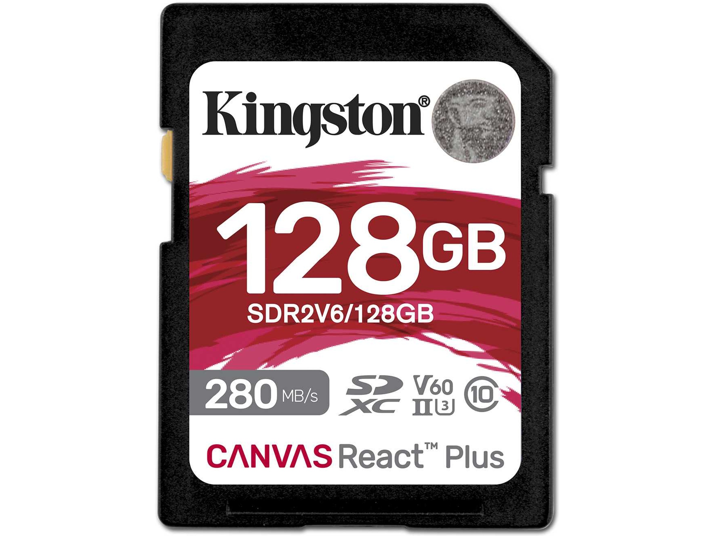 Kingston Canvas React Plus V60 128GB Flash-hukommelse