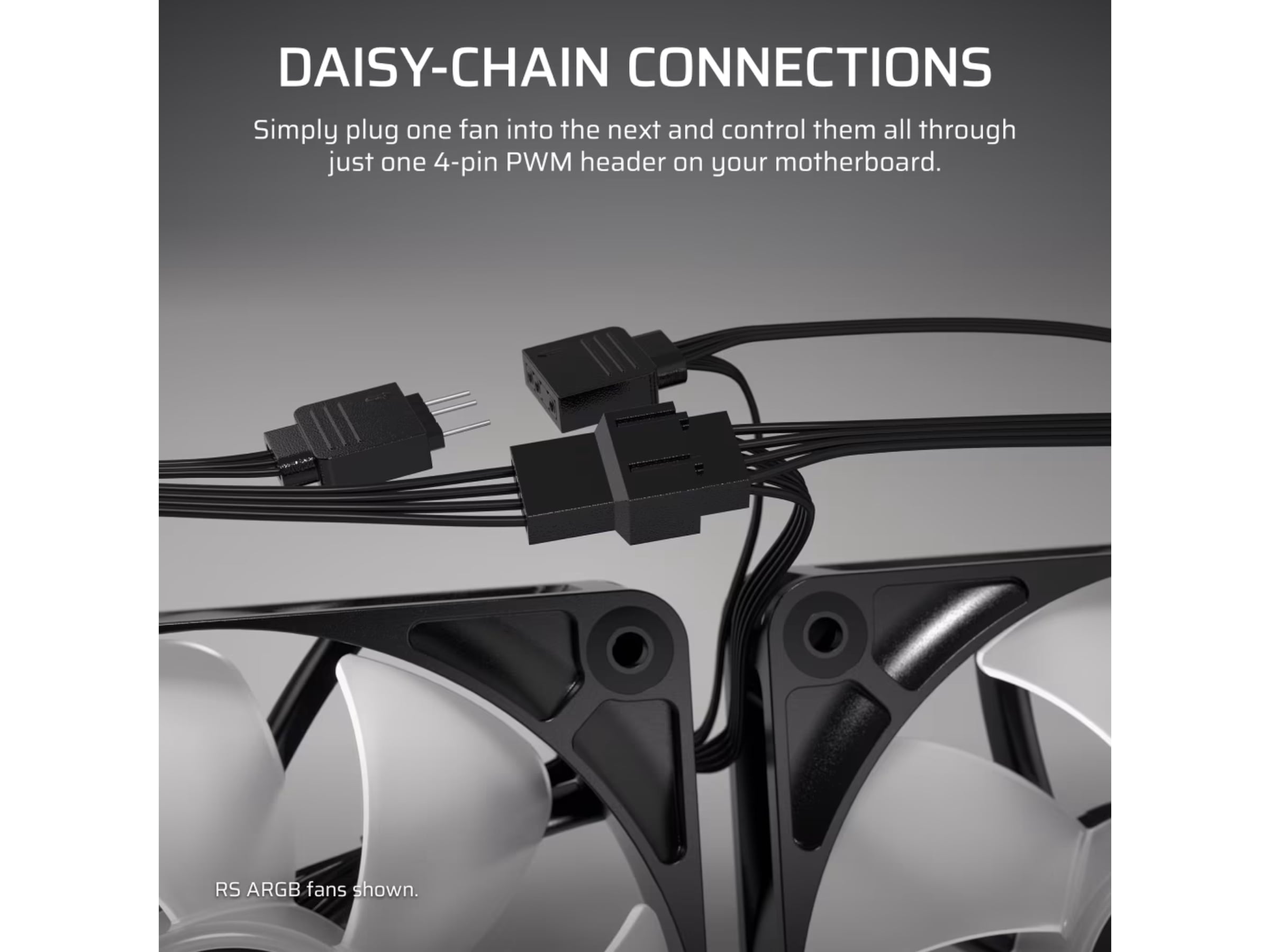 Corsair RS120 Ventilator (hvidt) Blæsere