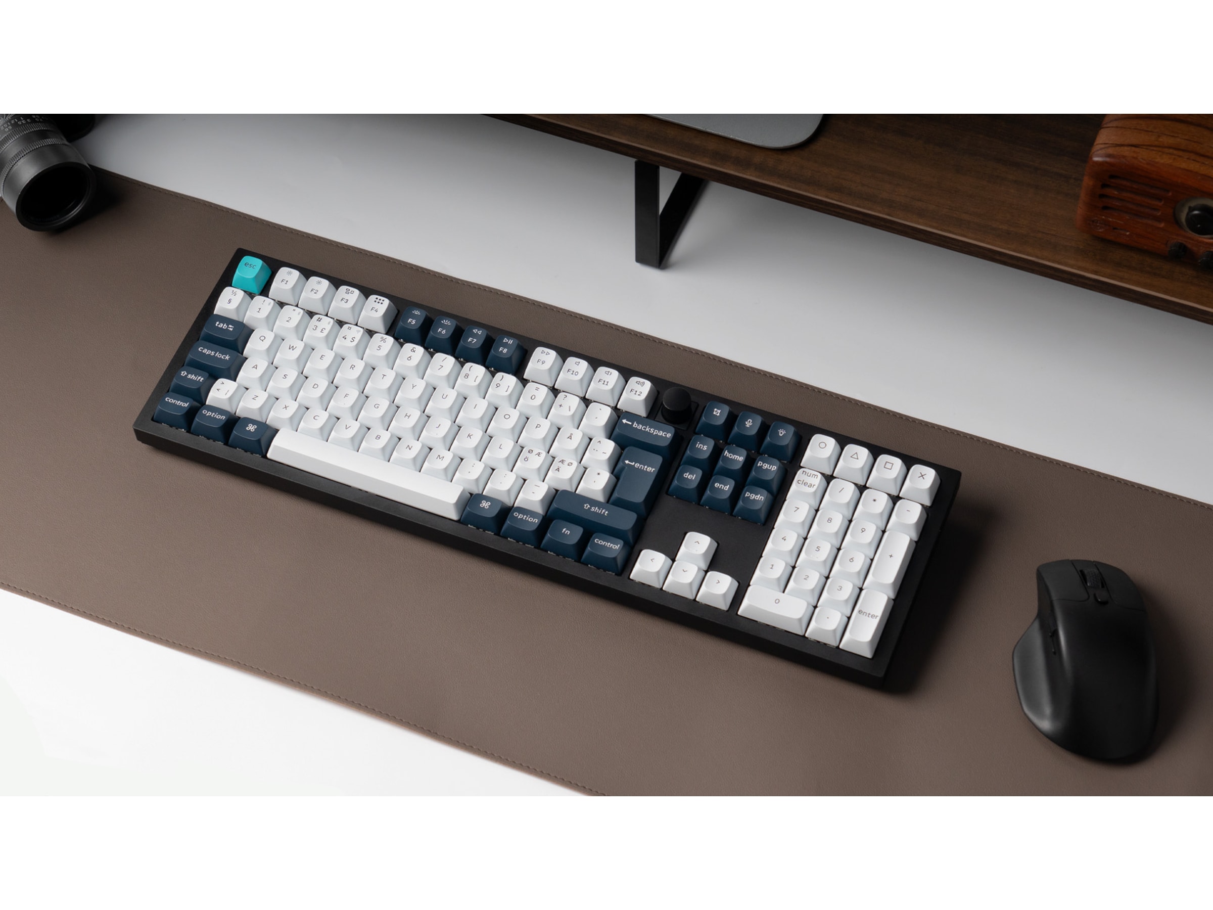 Keychron Q6 MAX 100% Trådløst Tastatur Red switche Gamingkeyboard