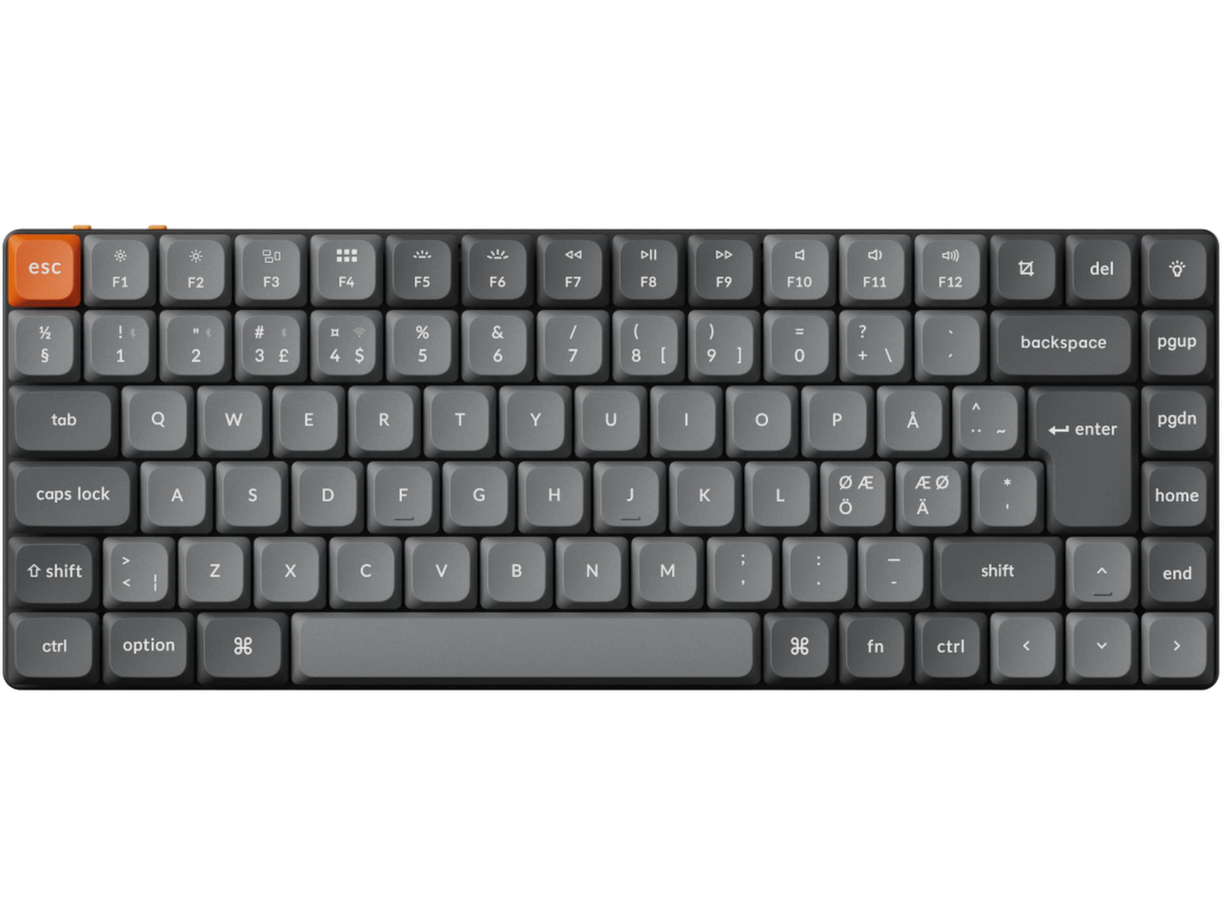 Keychron K3 Max LP Trådløst Keyboard Rød Switch Gamingkeyboard