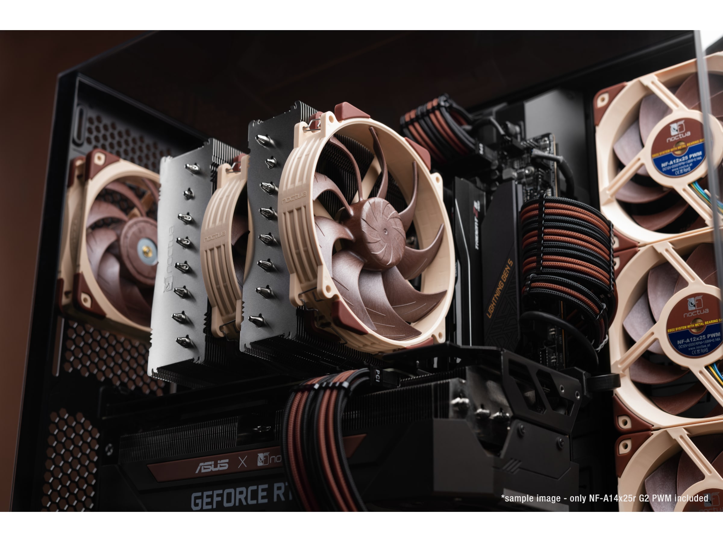 Noctua NF-A14x25r G2 PWM Ventilator Blæsere