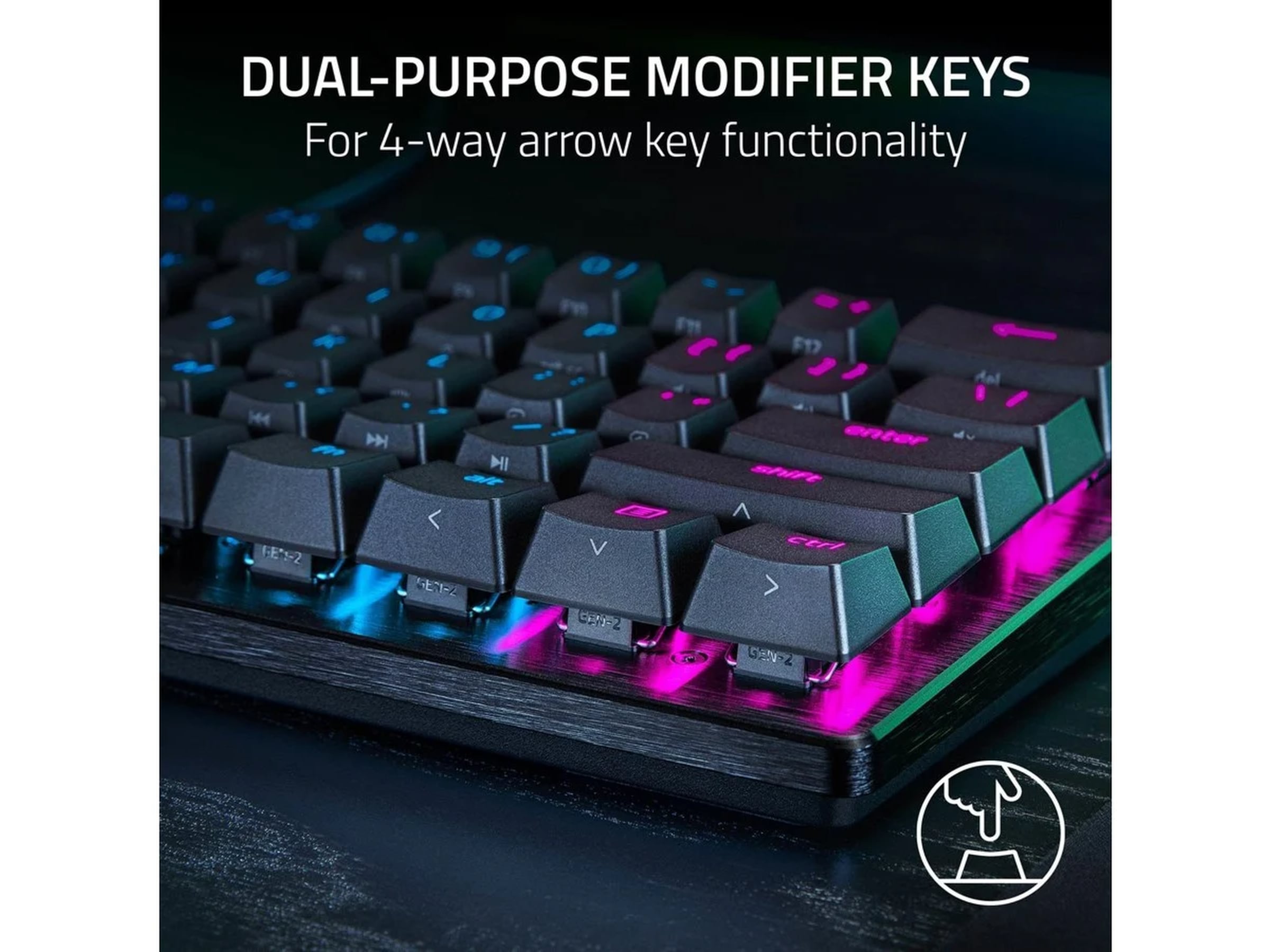 Razer Huntsman V3 Pro Mini gamingtastatur (sort) Gamingkeyboard