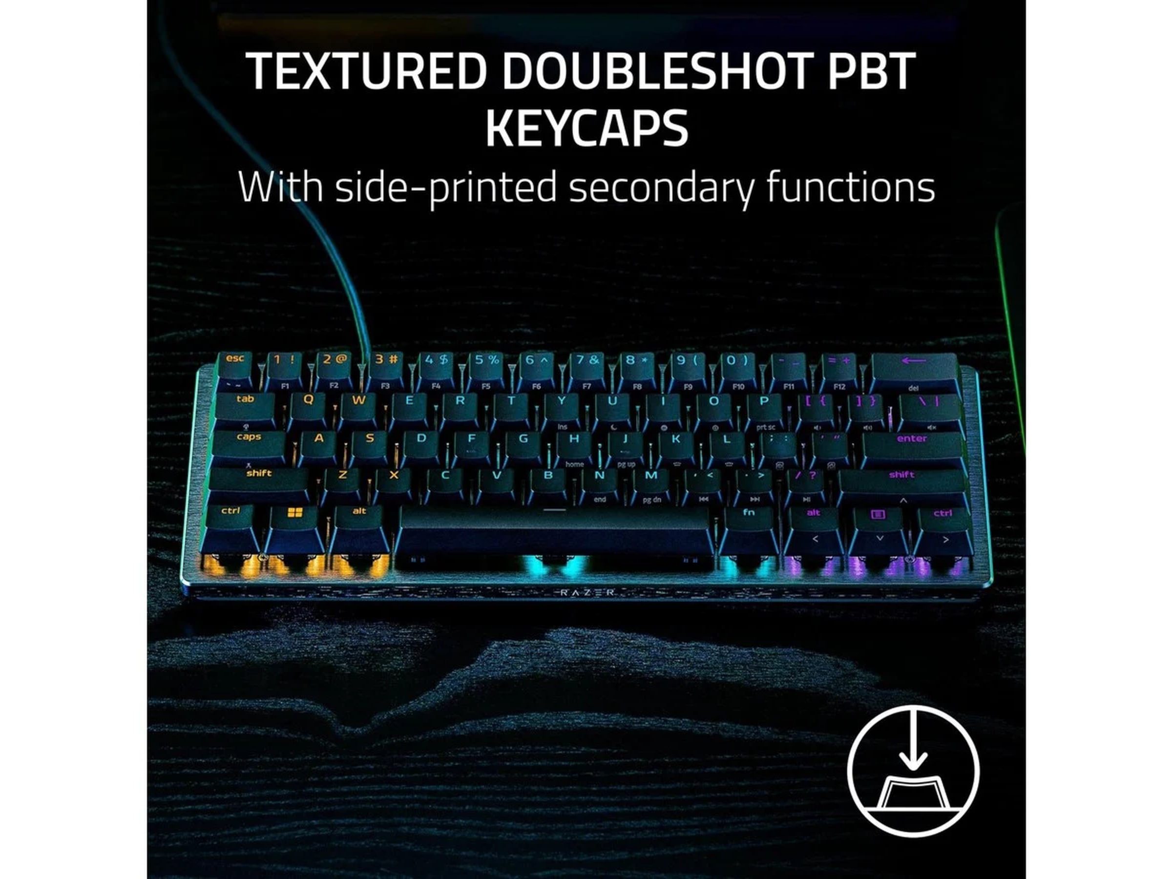 Razer Huntsman V3 Pro Mini gamingtastatur (sort) Gamingkeyboard