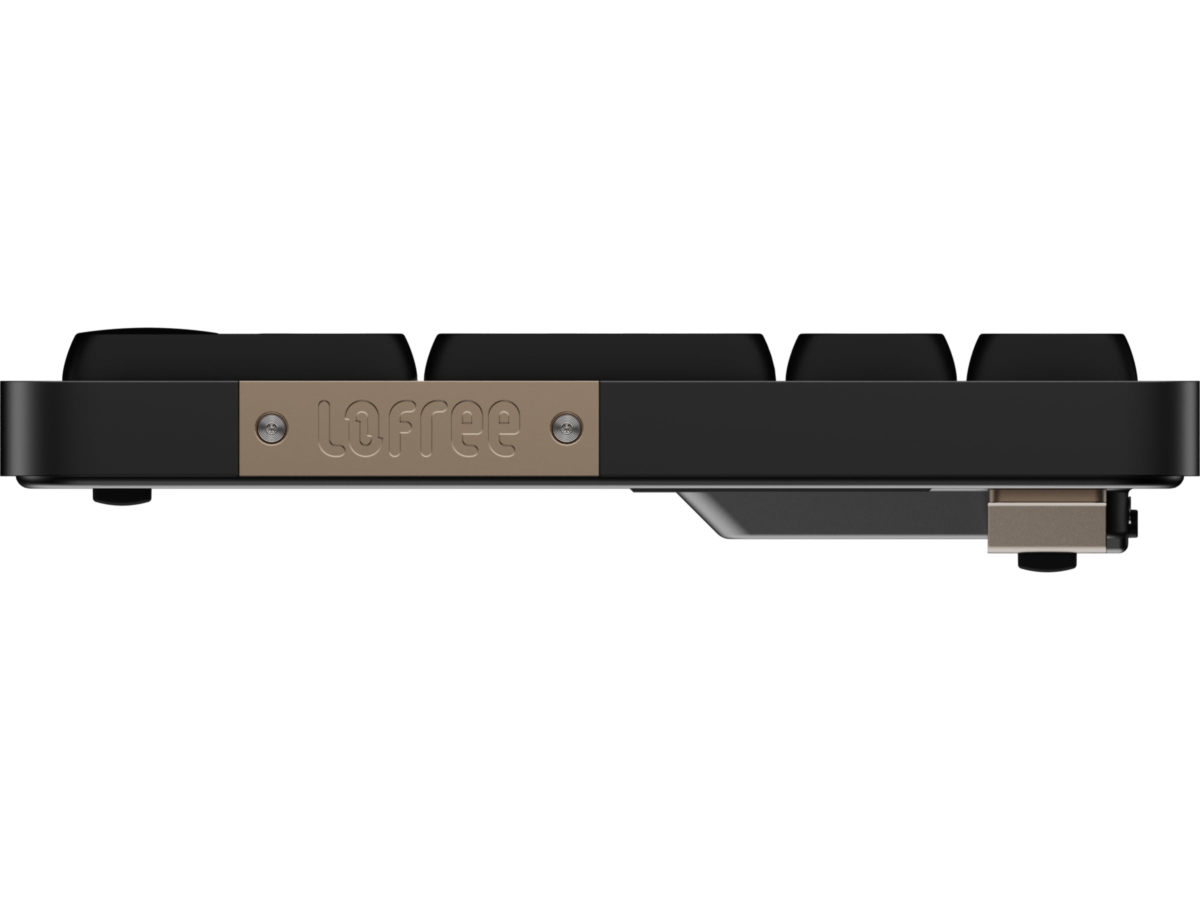 Lofree Flow100 low profile trådløst tastatur (sort) Keyboards