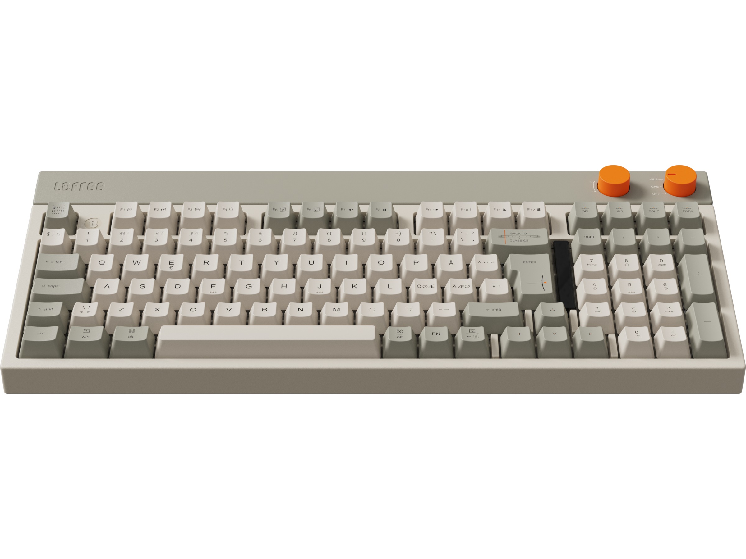 Lofree BLOCK trådløst tastatur Keyboards