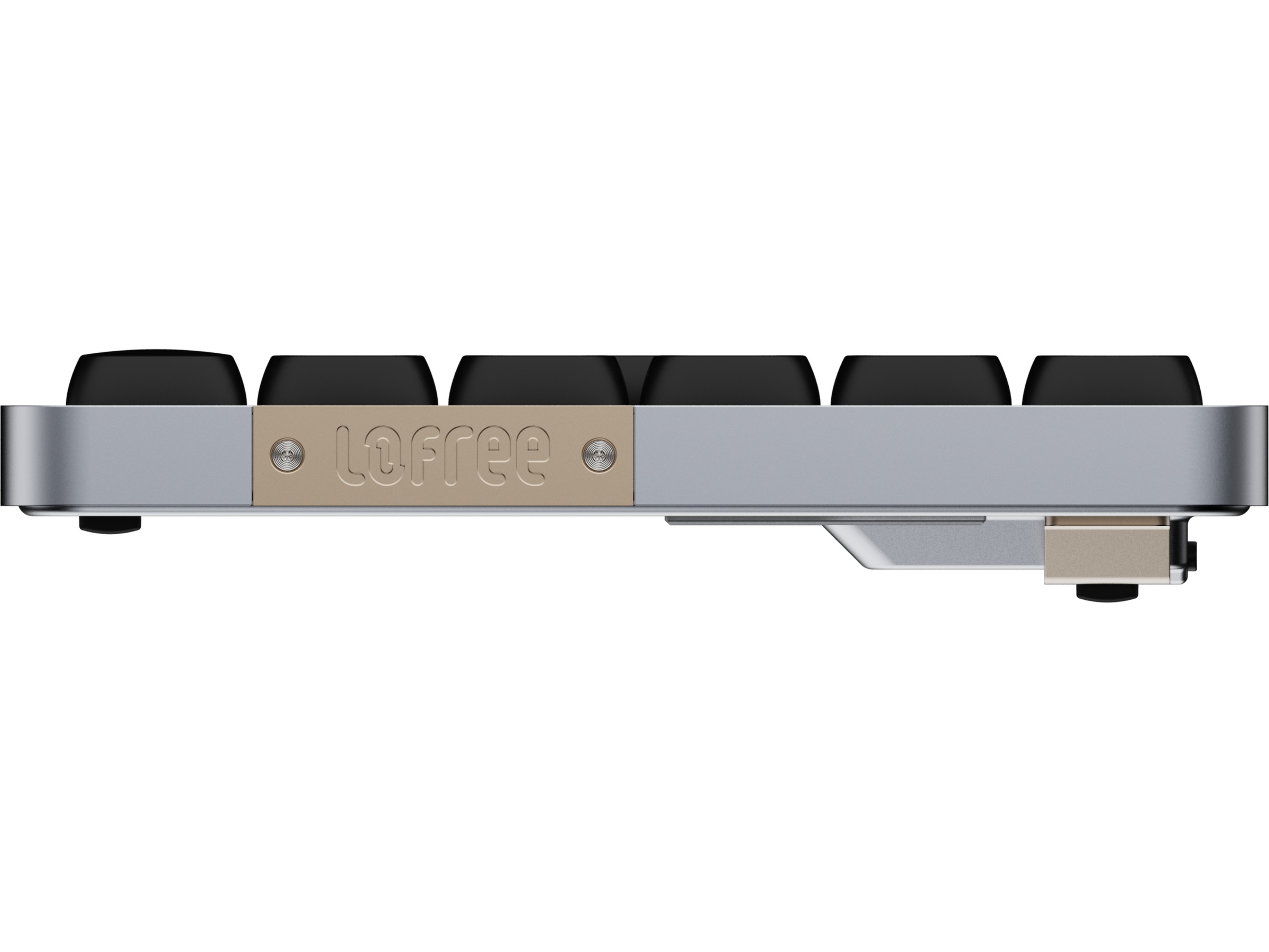 Lofree Flow84 low profile trådløst tastatur (hvid) Keyboards