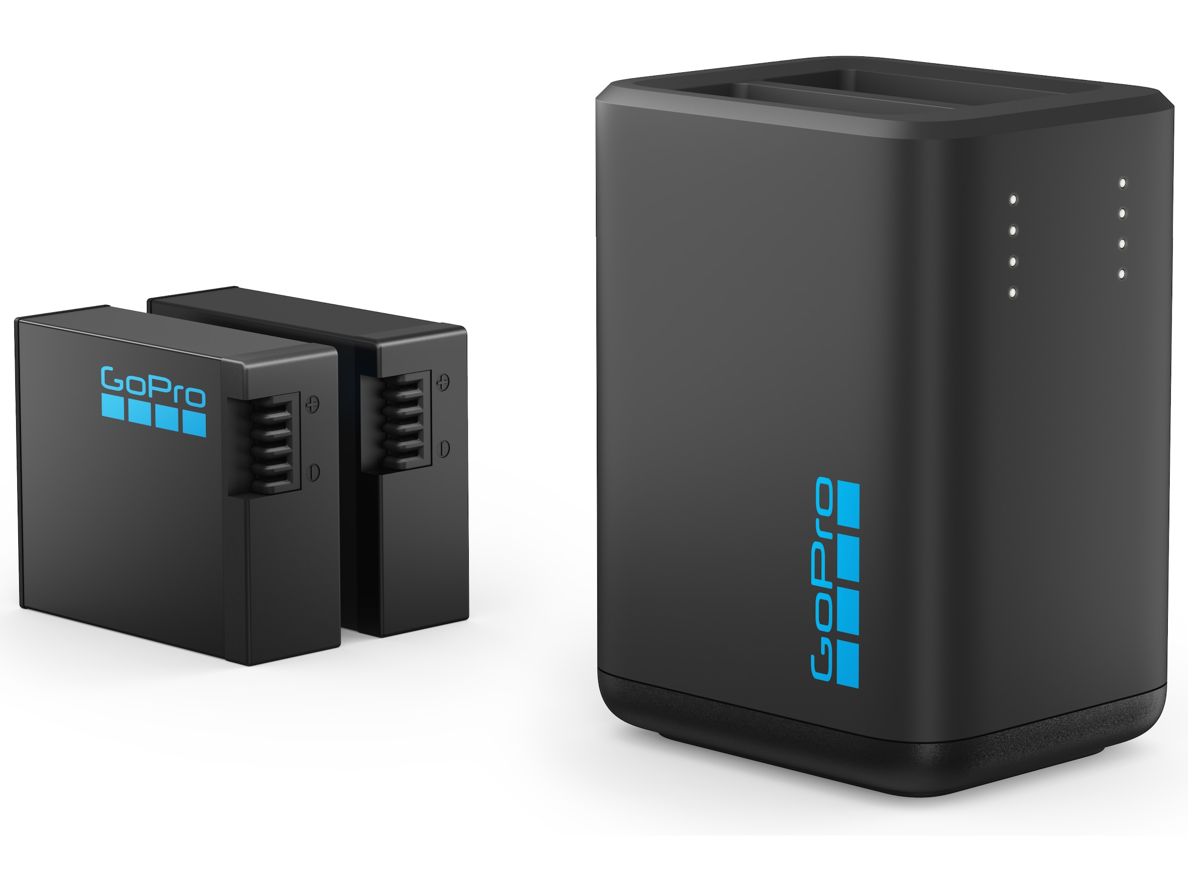 GoPro Dual Battery Charger (HERO13 Black) Tilbehørssæt til kameraer