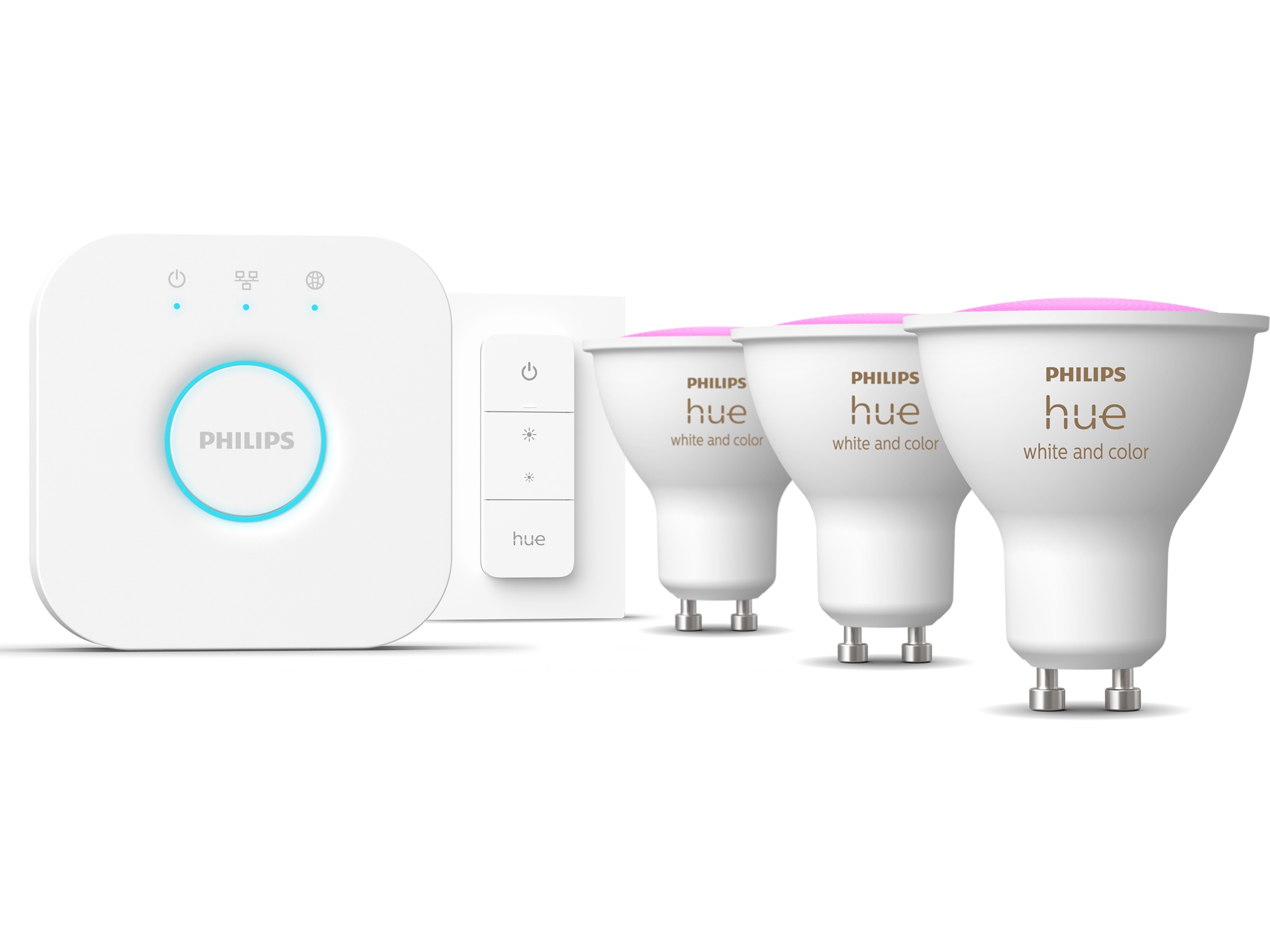 Philips Hue White & Color Ambiance Startsæt GU10 LED-pærer & elpærer