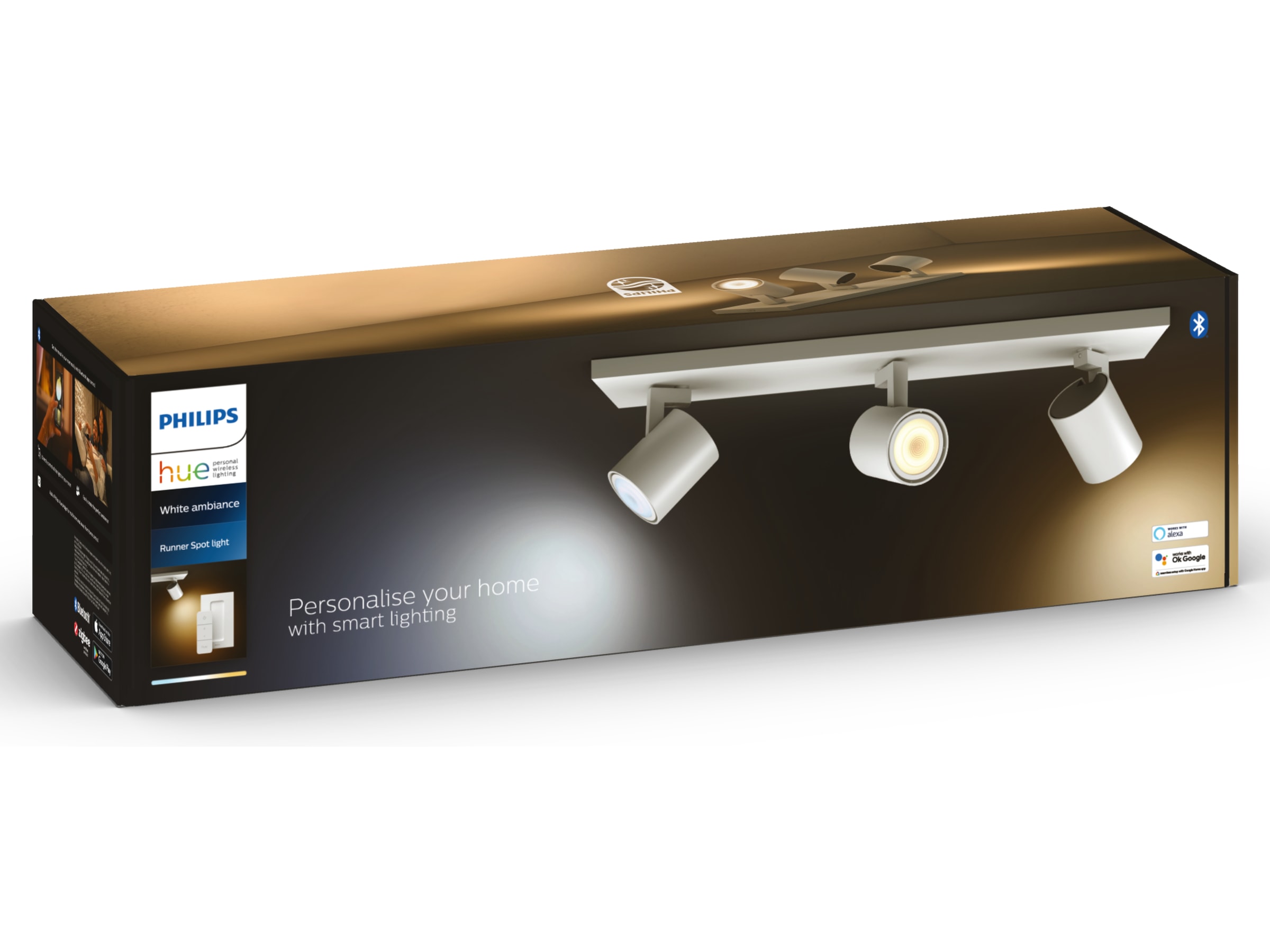 Philips Hue Runner spotlampe 3 lamper (hvid) Loftlampe