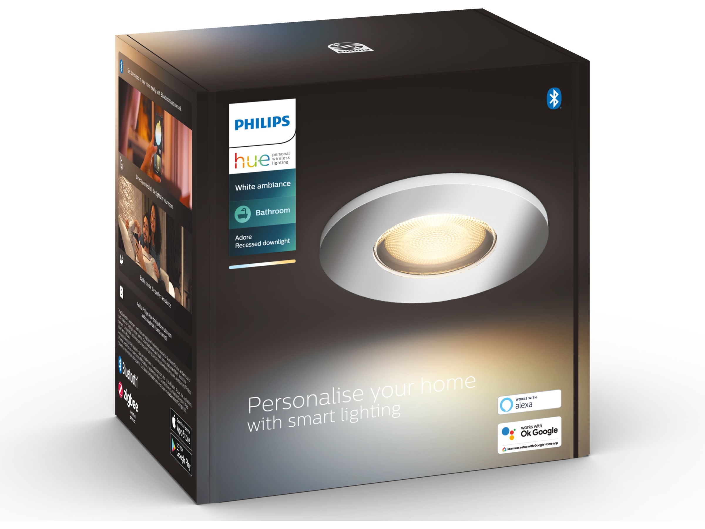 Philips Hue Adore Bathroom indbygningsspot Loftlampe