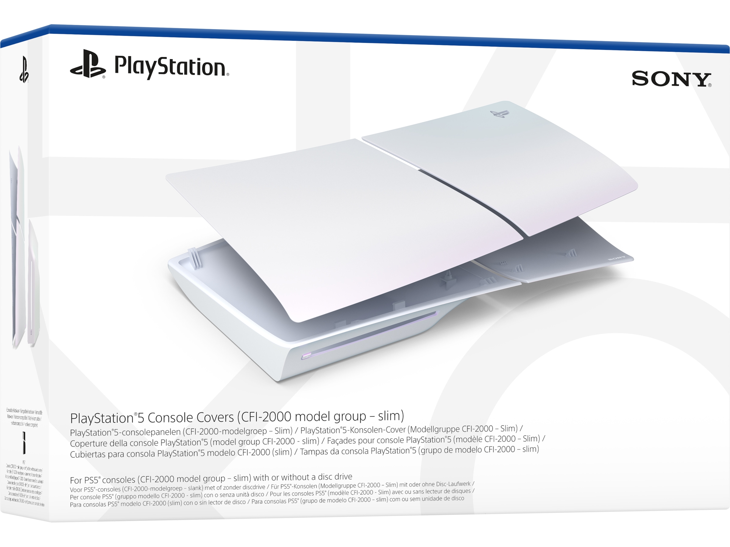 PlayStation 5 Konsolcover (Chroma Pearl) Tilbehør til spilkonsoller