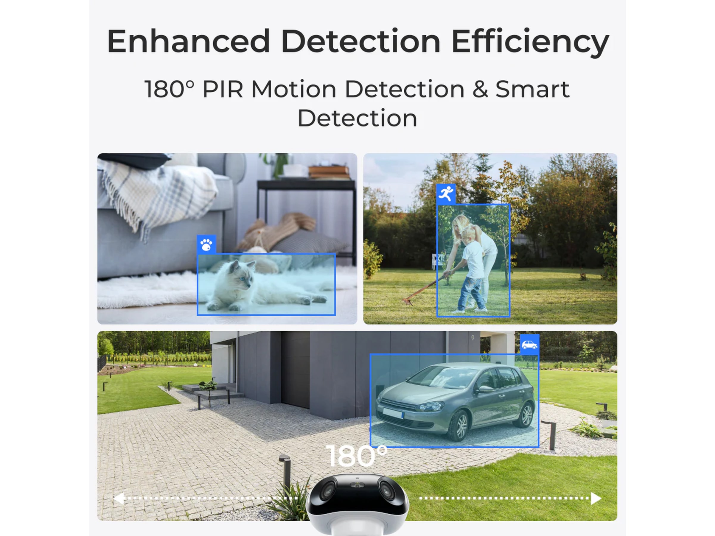 Reolink Argus 4 Pro trådløst udendørs overvågningskamera Overvågningskameraer