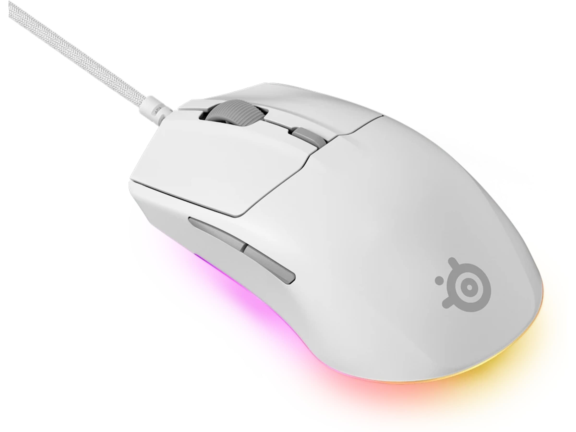 SteelSeries Rival 3 Gen 2 gamingmus (hvid) Gamingmus