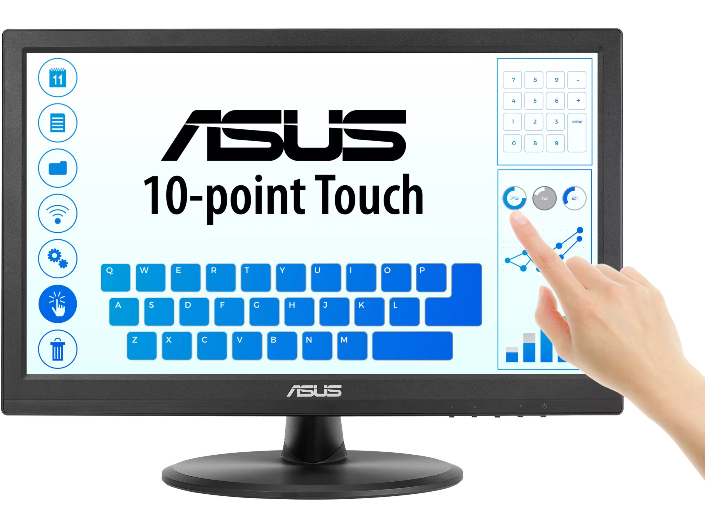 ASUS 16" touch skærm VT169HE Skærme