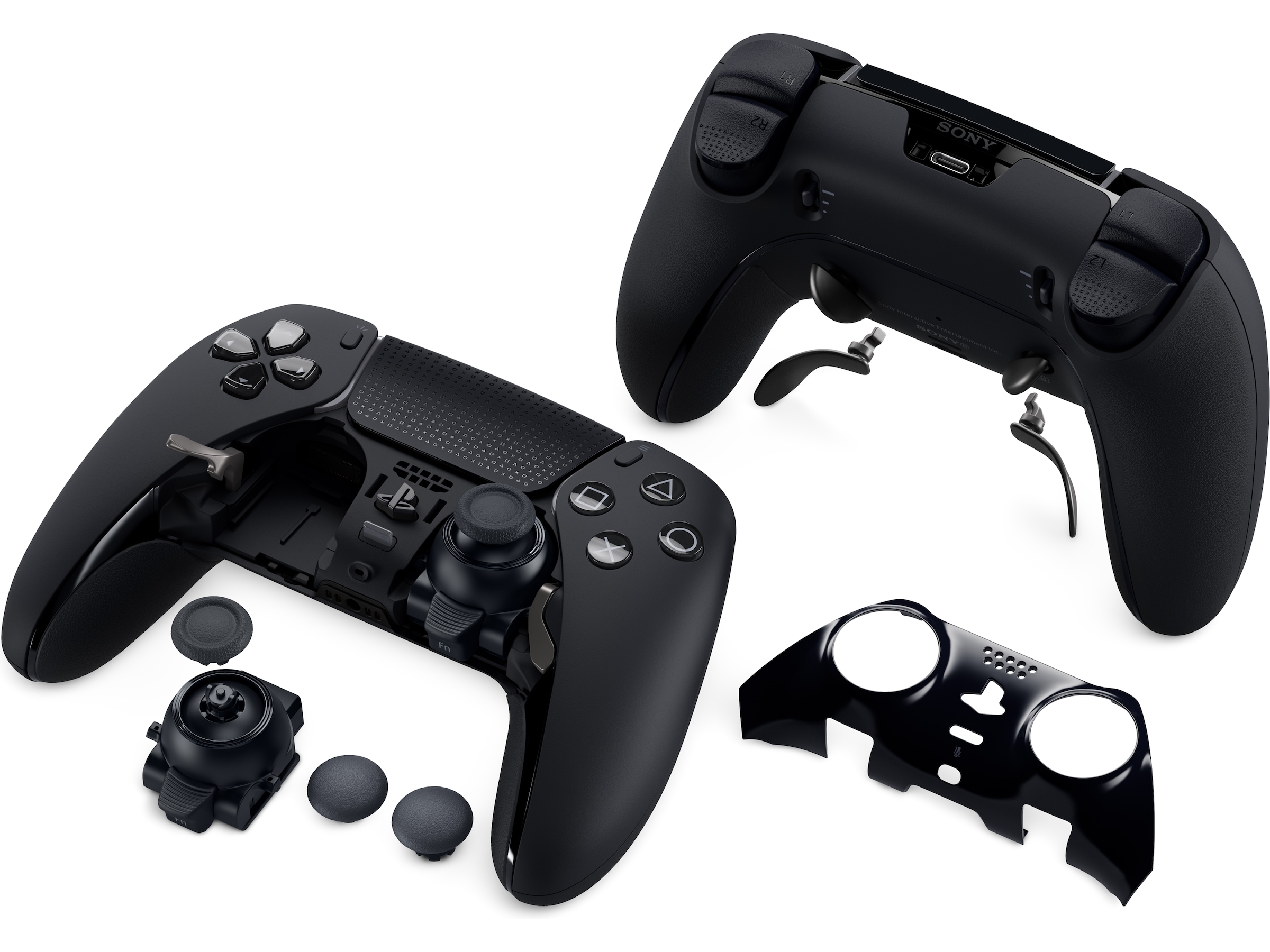 PlayStation 5 DualSense Edge Controller (Midnight Black) Tilbehør til spilkonsoller