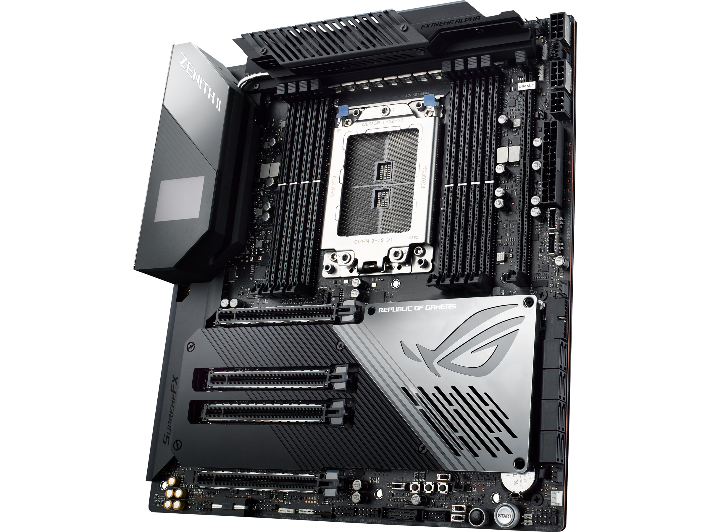 ASUS ROG ZENITH II EXTREME ALPHA STRX4 AMD Socket Komplett dk