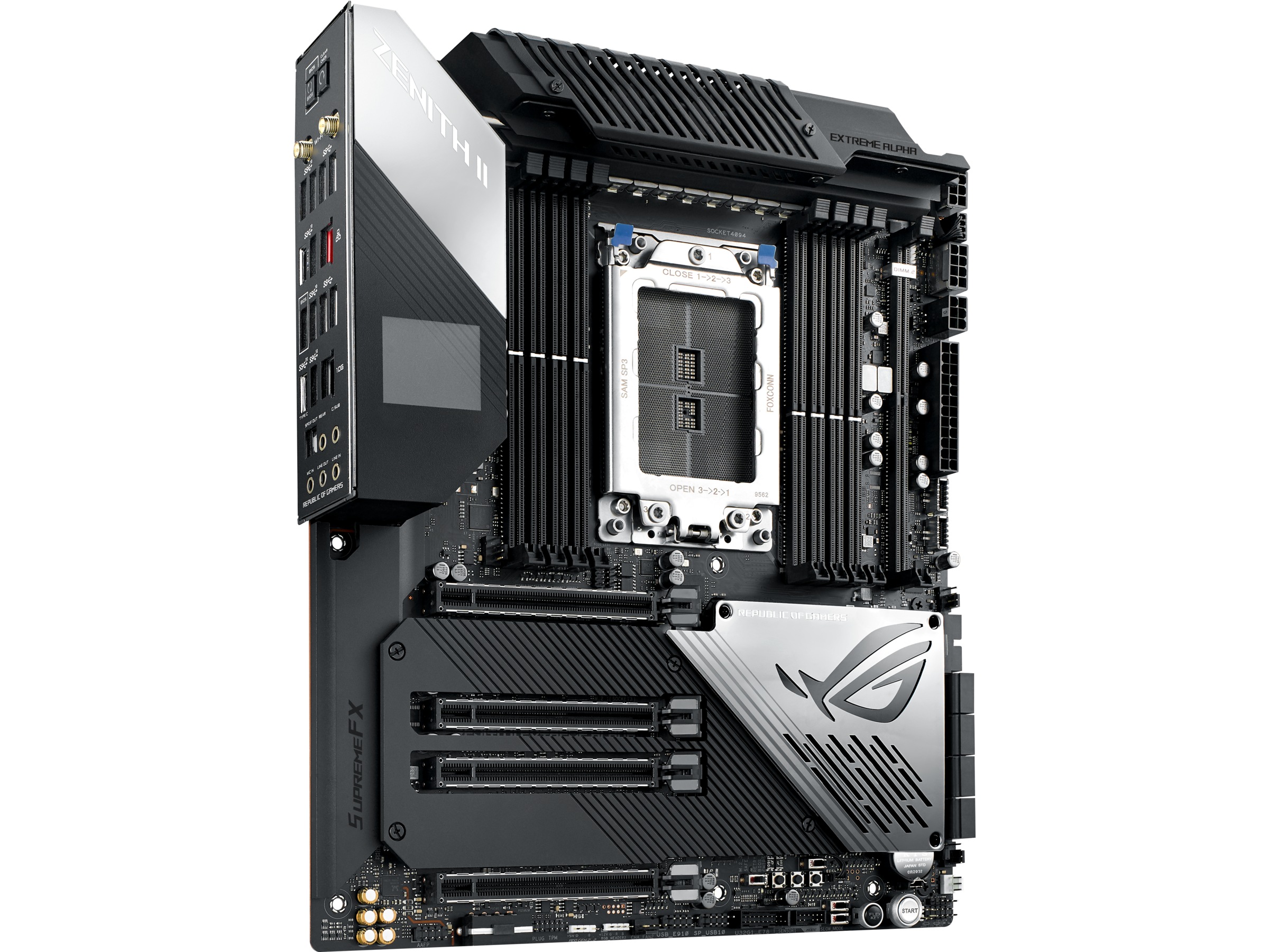 ASUS ROG ZENITH II EXTREME ALPHA STRX4 AMD Socket Komplett dk
