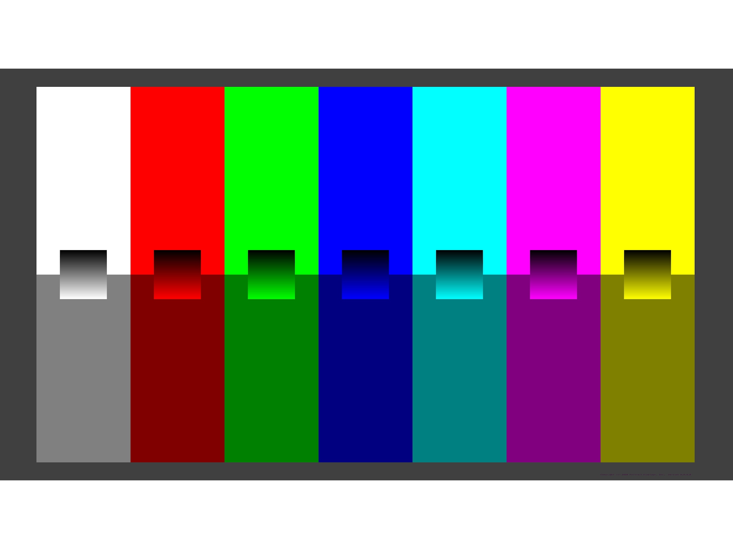 Billedkalibrering - folder TV-rammer & tilbehør