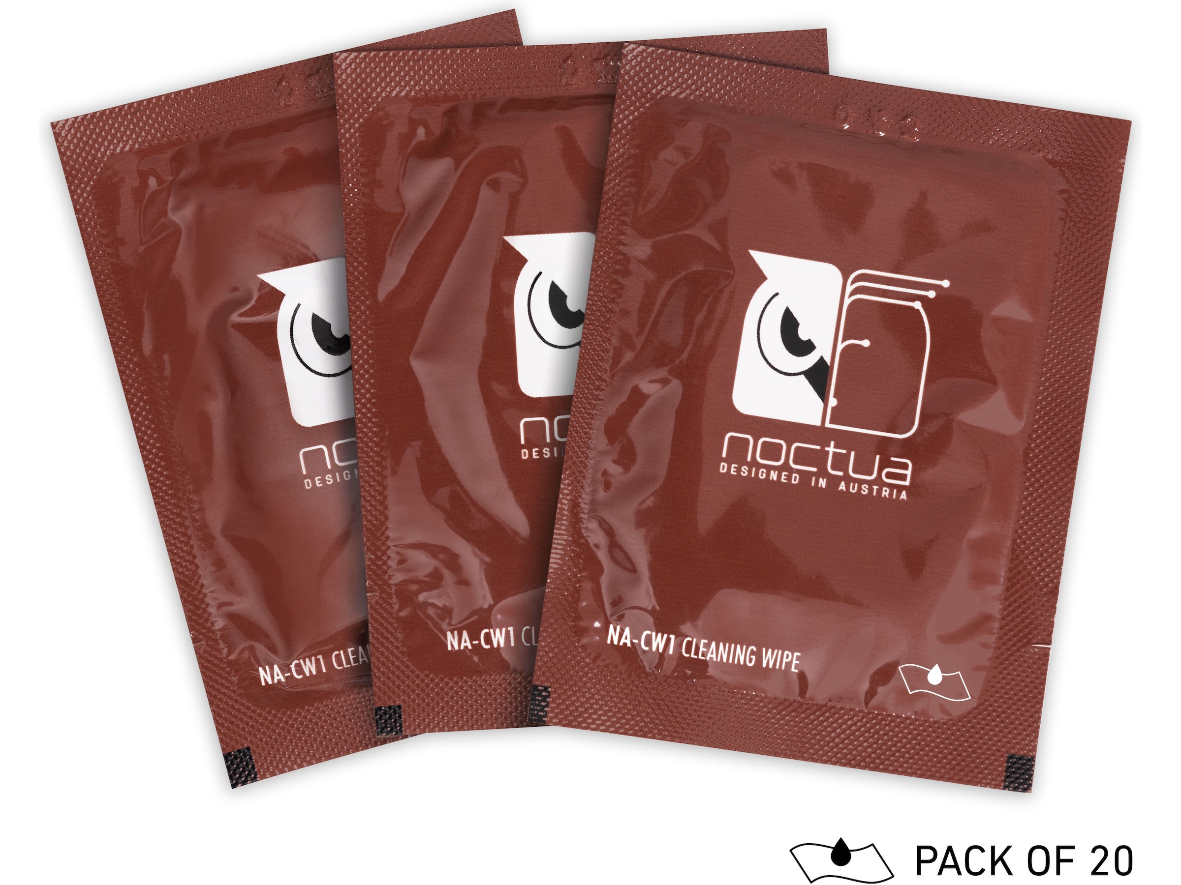 Noctua vådservietter 20-pack Tilbehør