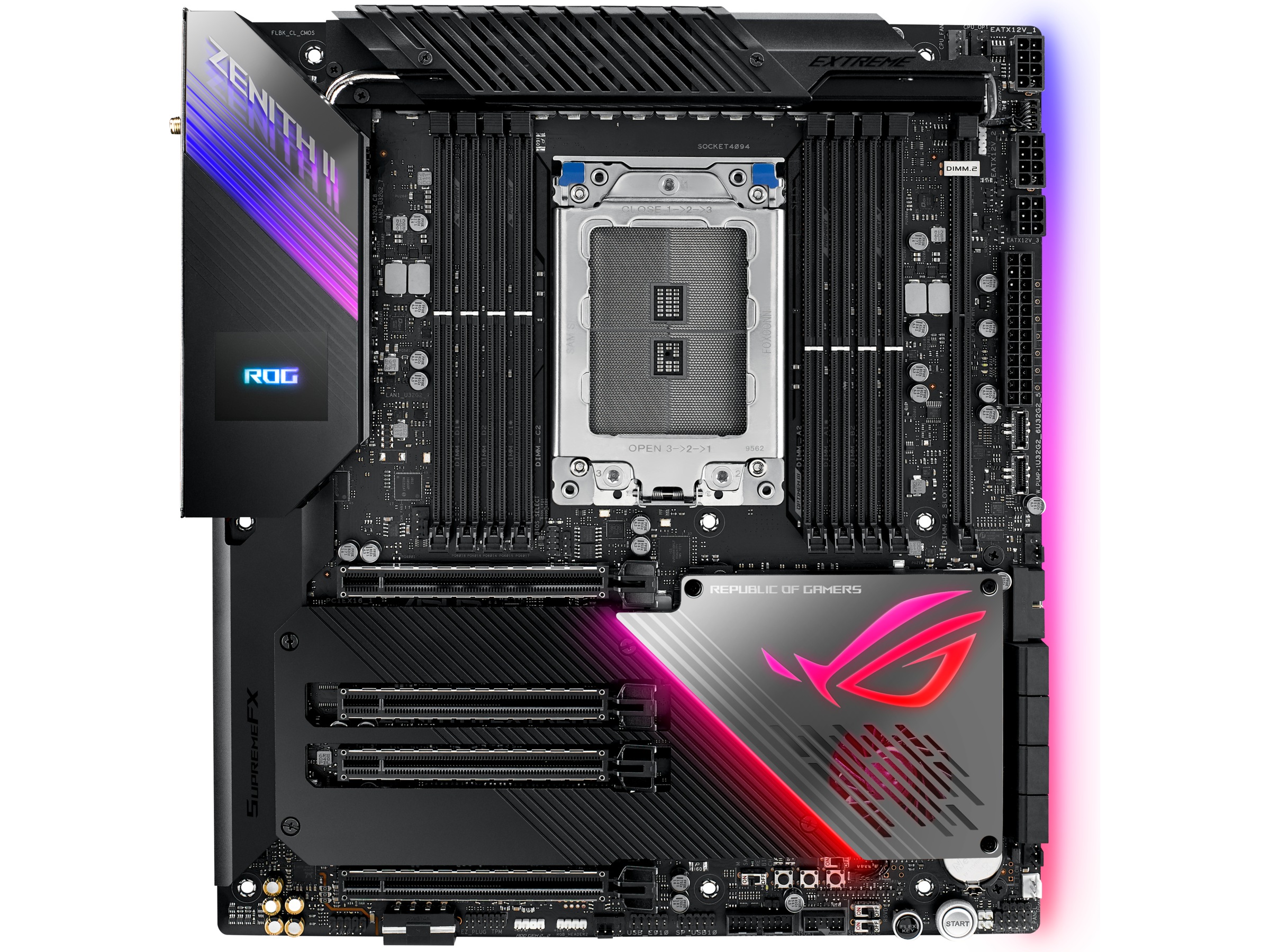 ASUS ROG ZENITH II EXTREME Socket sTRX4 AMD Socket Komplett dk